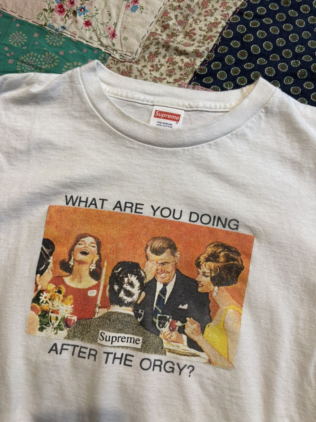 Supreme Supreme Org* tee shirt SS 17 Size US M / EU 48-50 / 2 - 2 Thumbnail