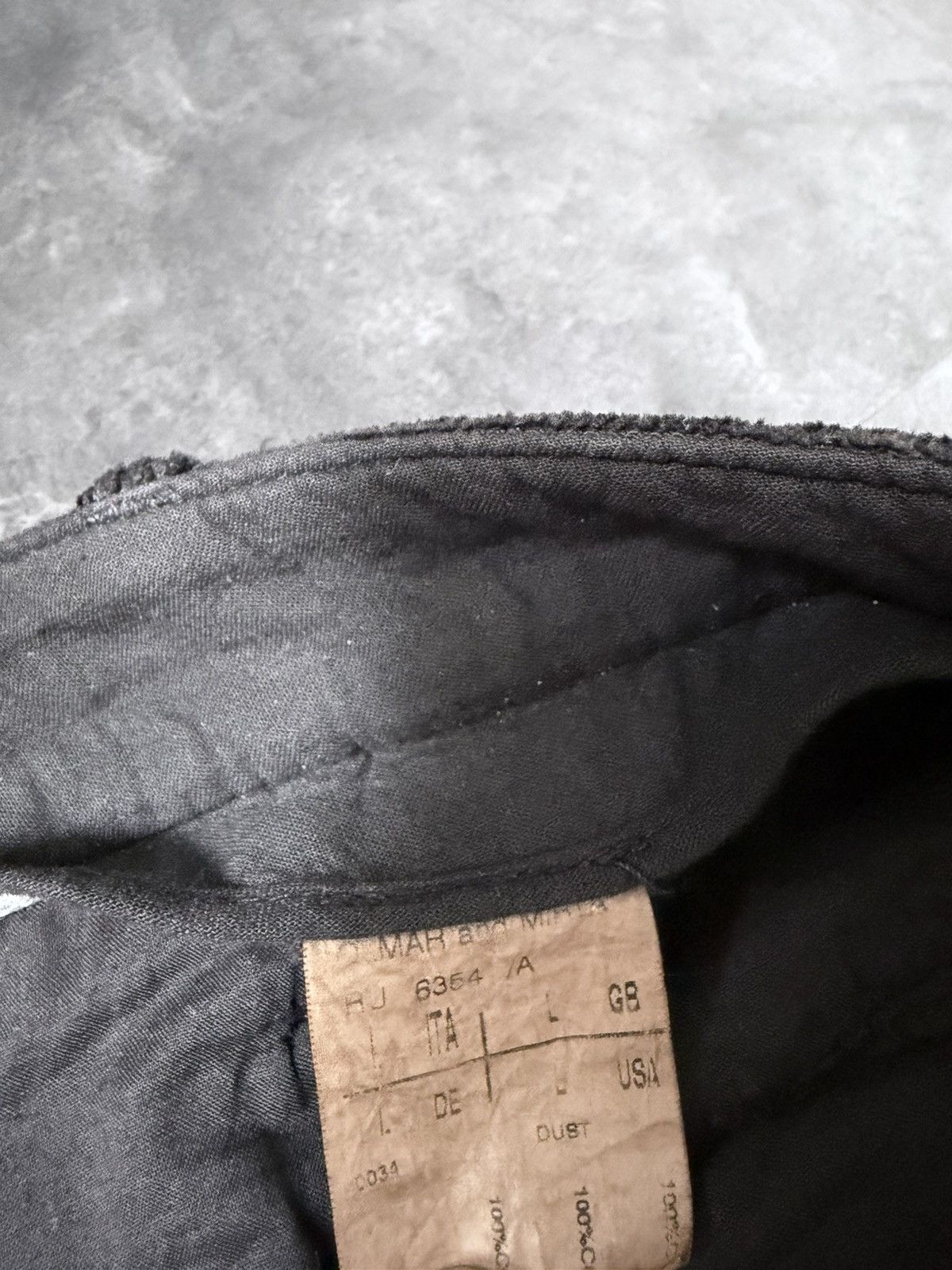 Rick Owens F/W 03 „TRUCKER“ Mainline Corduroy Pants Rick Owens L Size US 34 / EU 50 - 16 Thumbnail