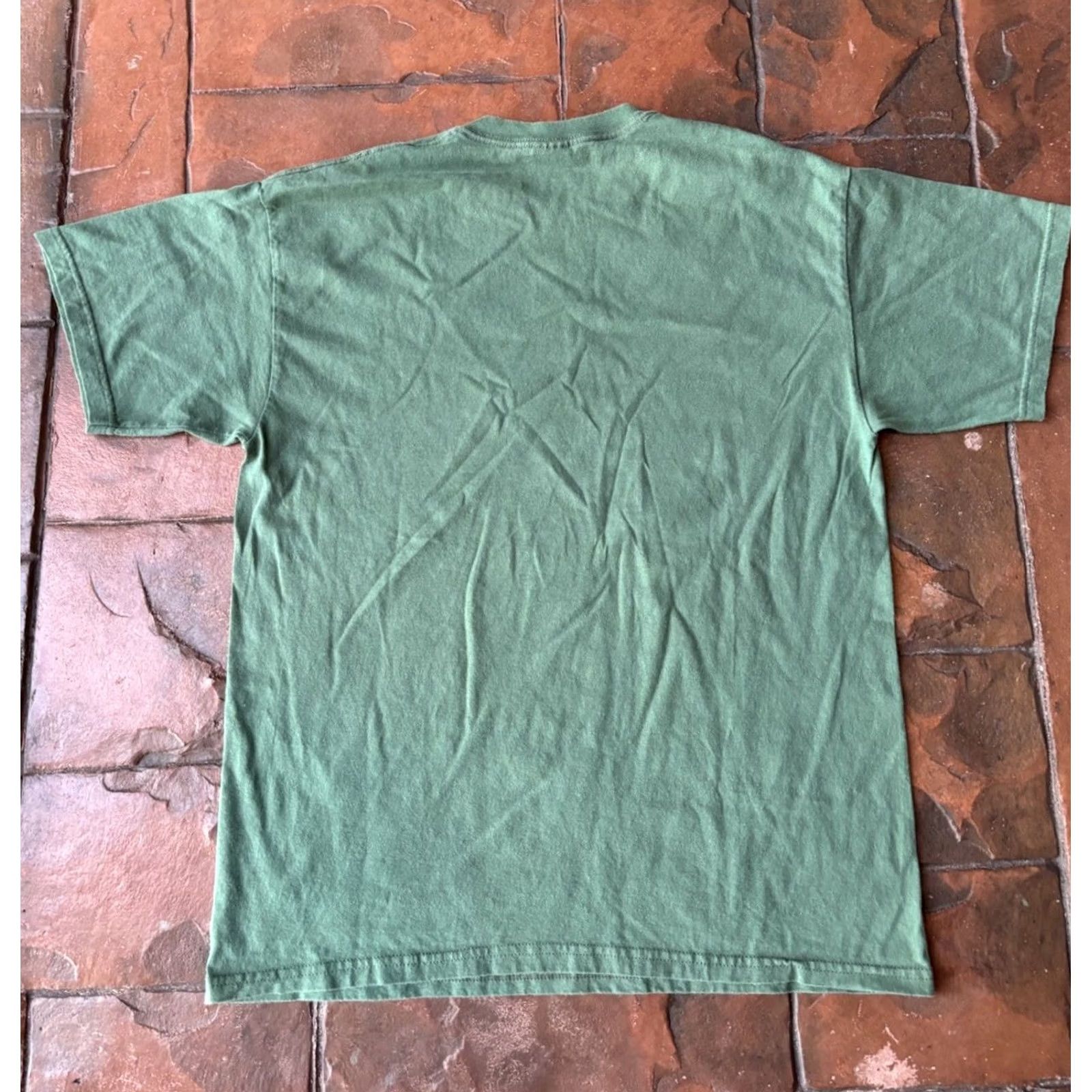 Gildan VINTAGE Marine Corps Bulldog Bug Face AOP T-Shirt Large Gildan Heavy Cotton Graphic Tee Men USMC Semper Fi Size US L / EU 52-54 / 3 - 3 Thumbnail