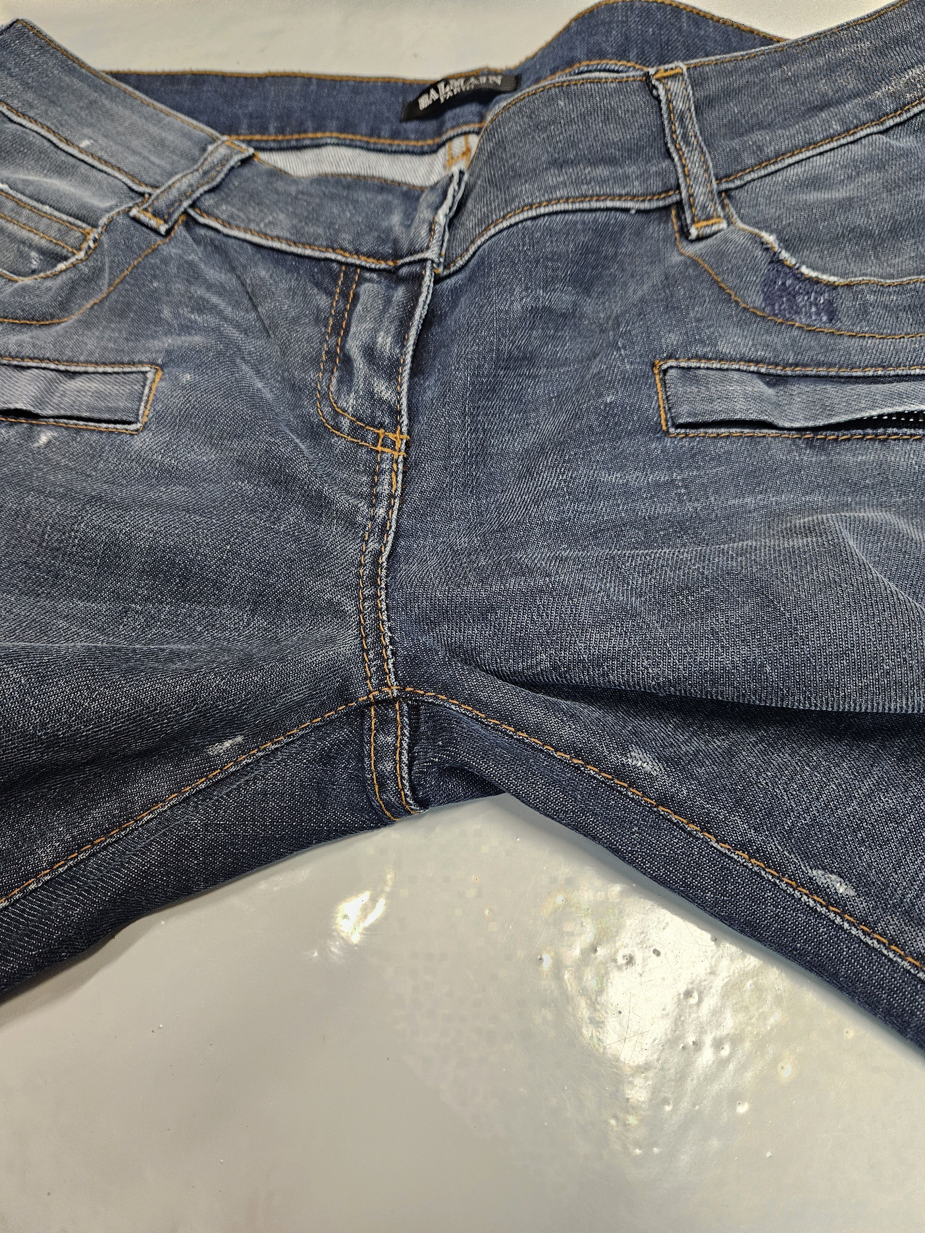Balmain Y2k Balmain low rise bootcut denim Size 30" / US 8 / IT 44 - 14 Thumbnail