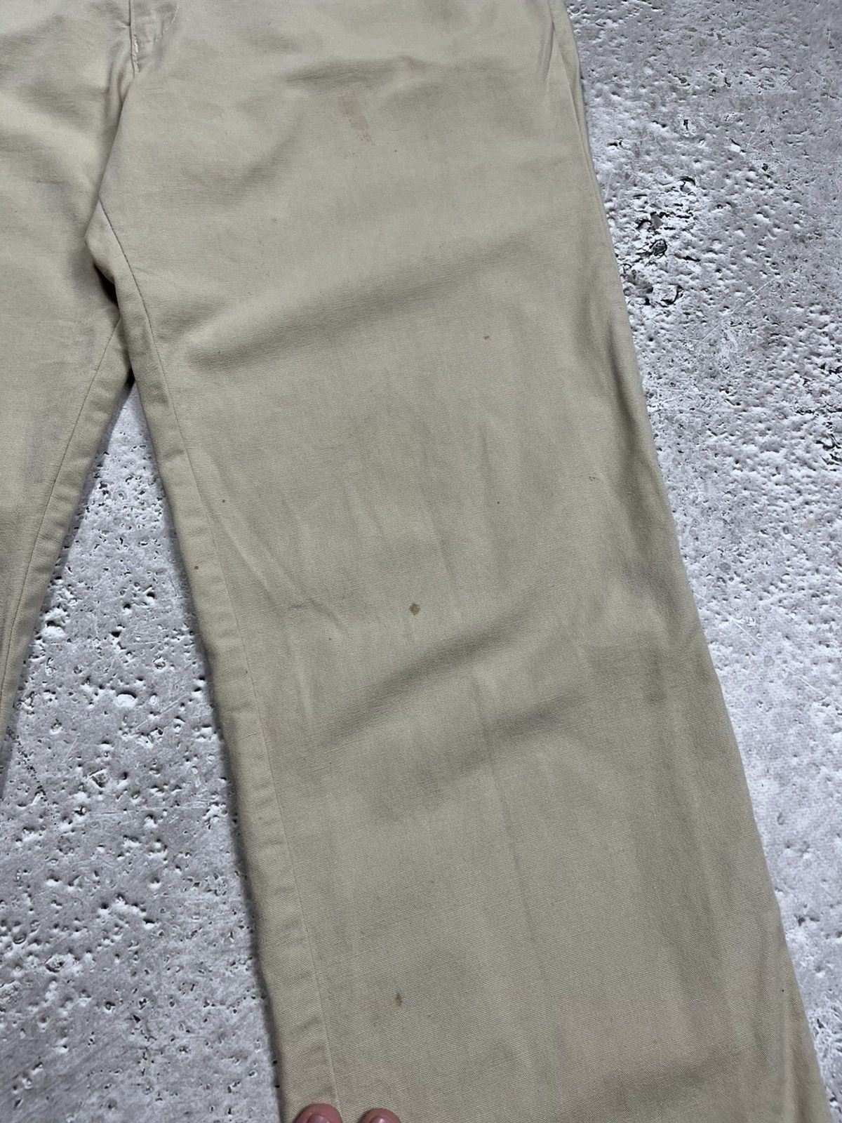 Levi's Vintage Levi’s 631 Beige Pants Made in Italy W36 L36 Size US 36 / EU 52 - 11 Thumbnail