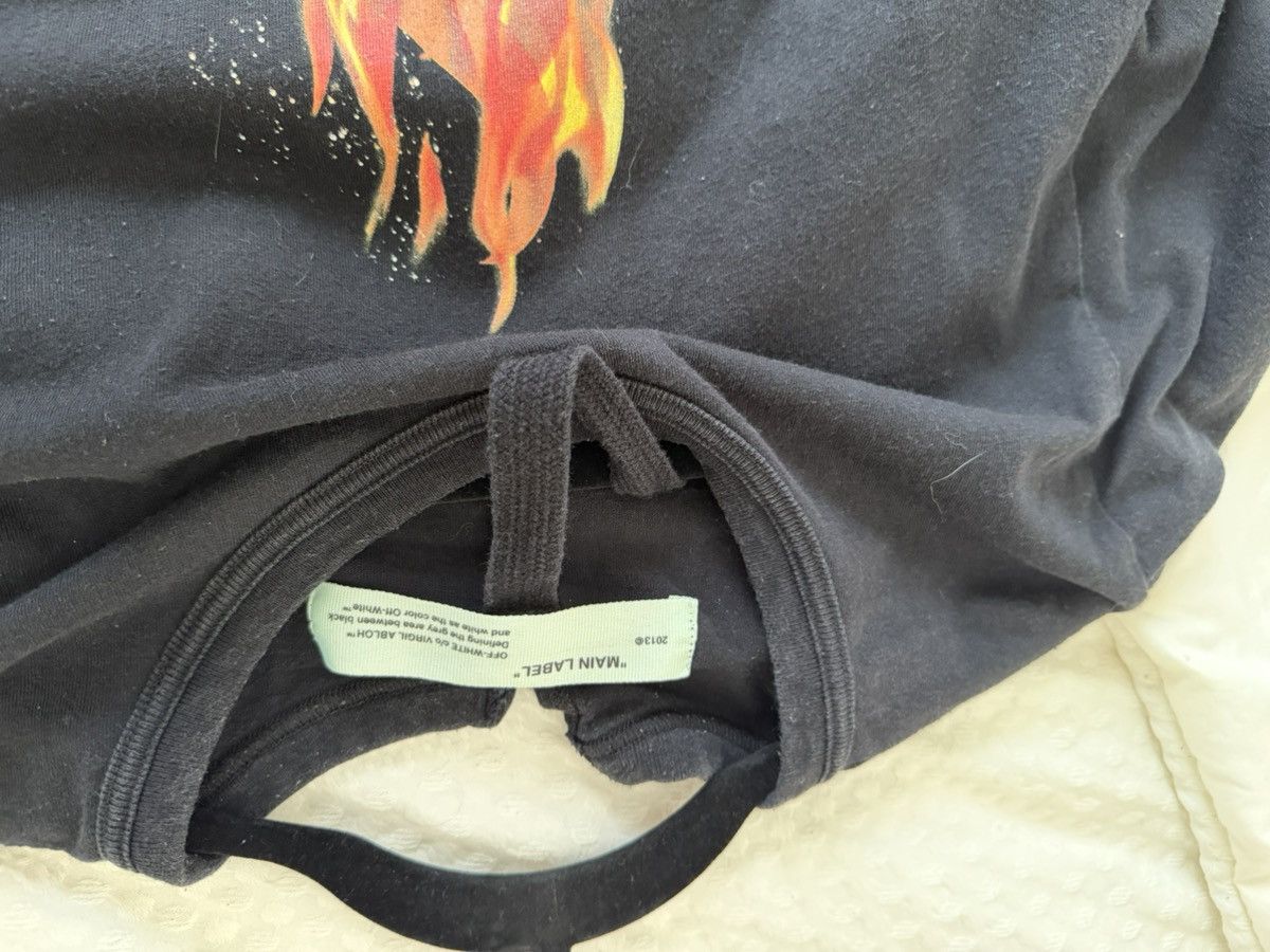 Off-White Off-White Virgil Abloh Flame Shirt Size US M / EU 48-50 / 2 - 8 Thumbnail