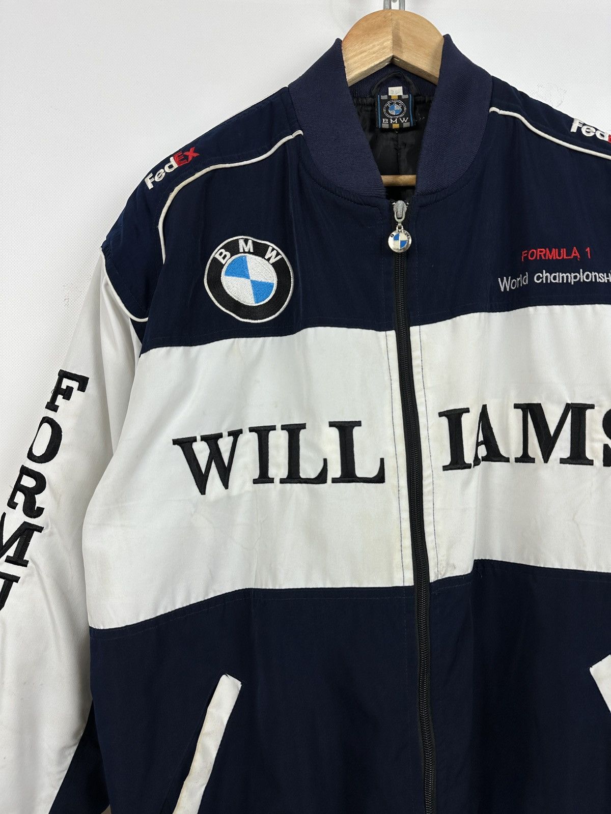BMW Vintage BMW F1 Williams World Championship Racing Jacket Size US XL / EU 56 / 4 - 10 Thumbnail