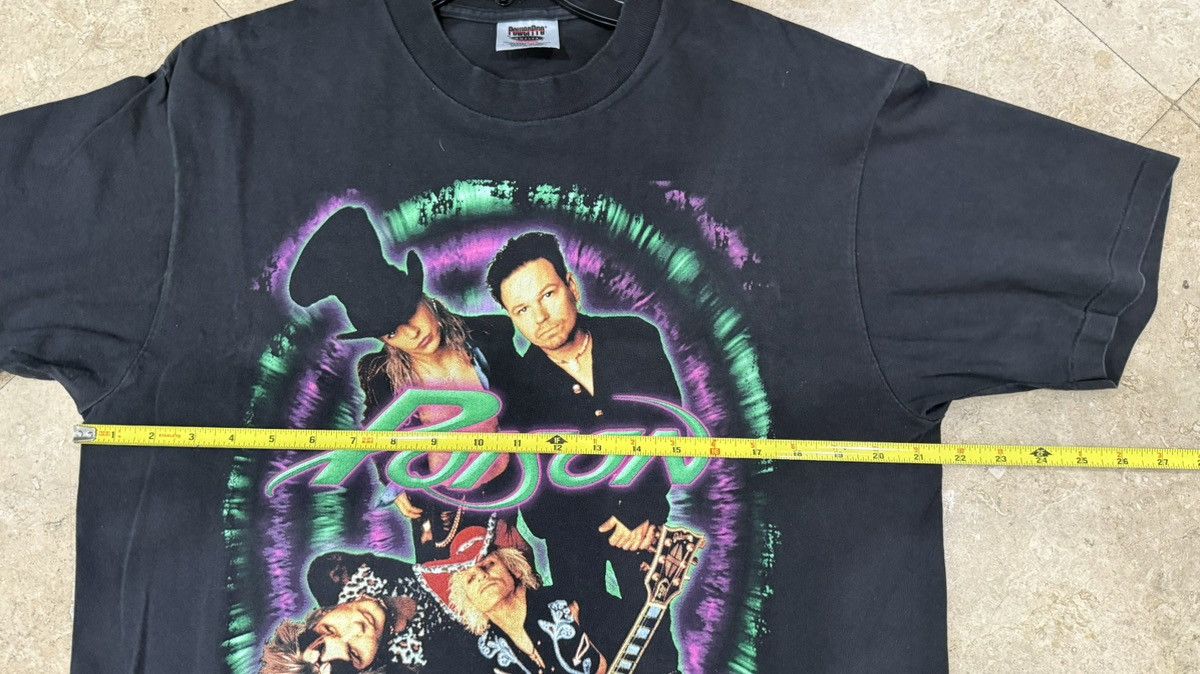 Band Tees Poison American Tour Tee, Single Stitch, Size Large Size US L / EU 52-54 / 3 - 8 Thumbnail