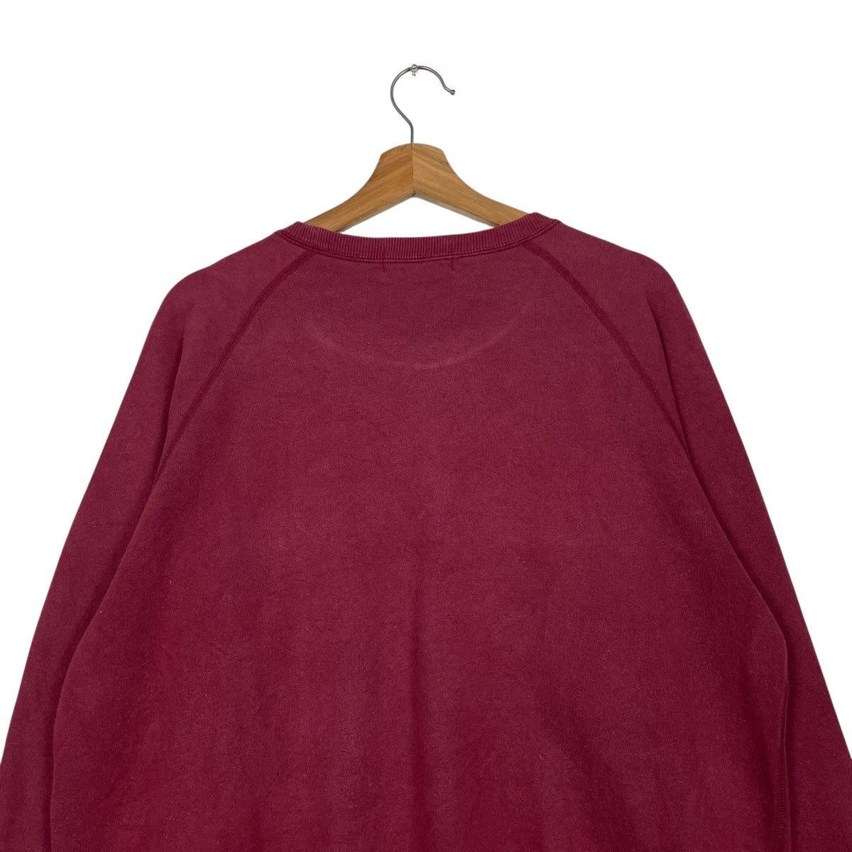 Polo Ralph Lauren Vtg Polo Ralph Lauren Red Crewneck Sweatshirt Size US L / EU 52-54 / 3 - 8 Thumbnail