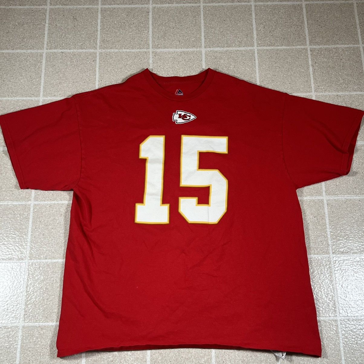 Majestic Majestic T-shirt 2XL Kansas City Chiefs Patrick Mahomes KC Size US XXL / EU 58 / 5 - 1 Thumbnail