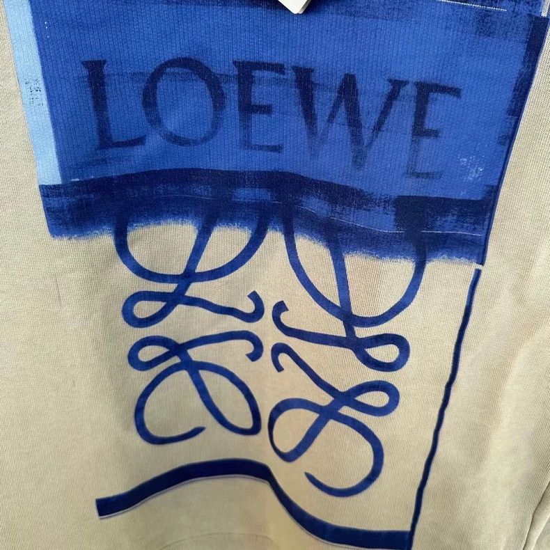 Loewe LOEWE Blue and gray logo hoodie Size XS / US 0-2 / IT 36-38 - 3 Thumbnail