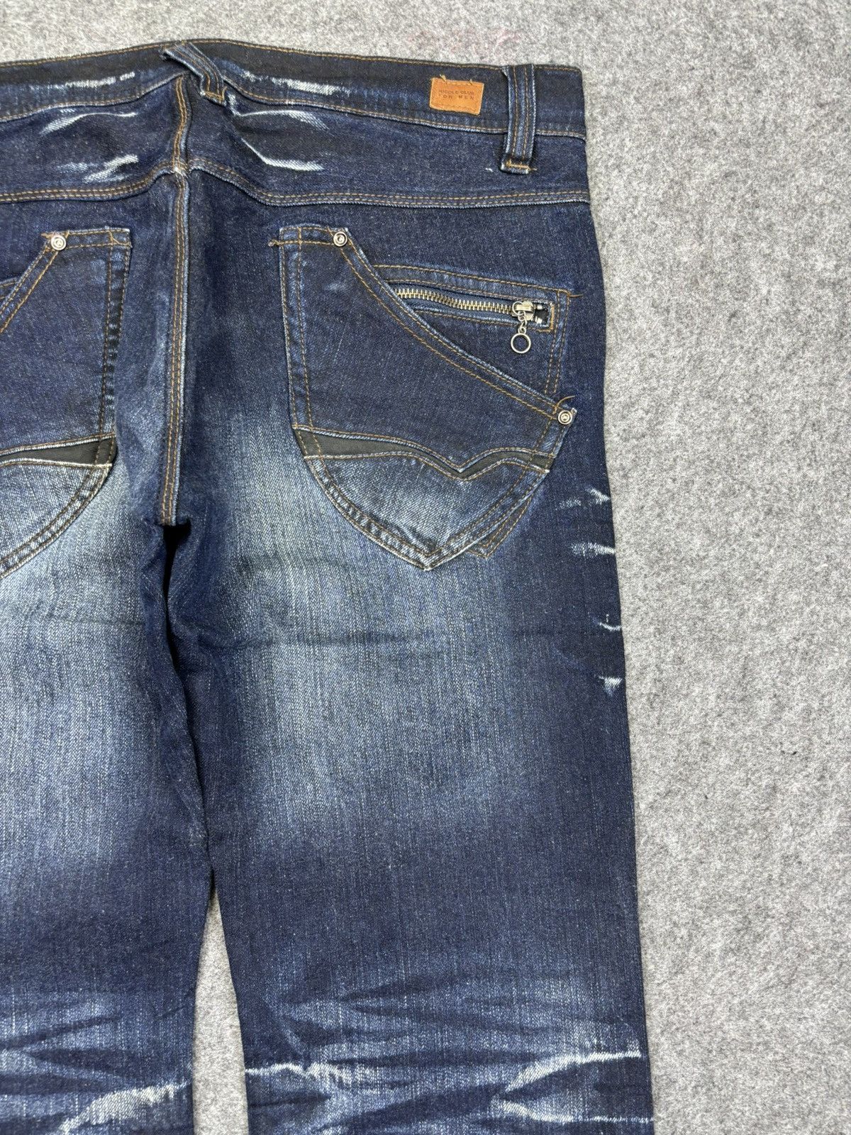 Japanese Brand 💥FLARE🔥Insane NCFM Japan Stone Wash Flare Jeans F714 Size US 36 / EU 52 - 14 Thumbnail