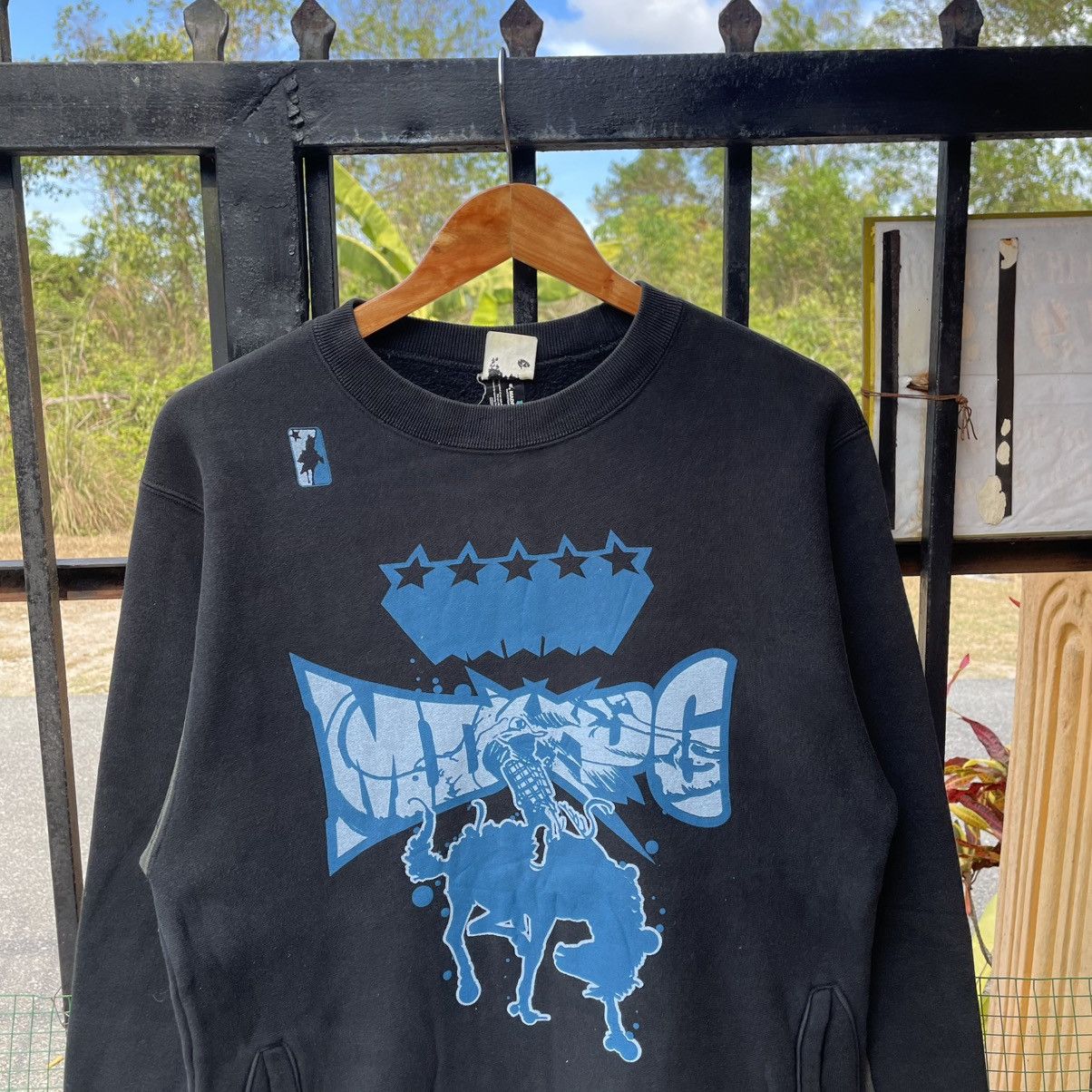Japanese Brand 🔥🇯🇵Vintage Madpager Big Bison Logo Two Tone Sweatshirt Size US S / EU 44-46 / 1 - 4 Thumbnail