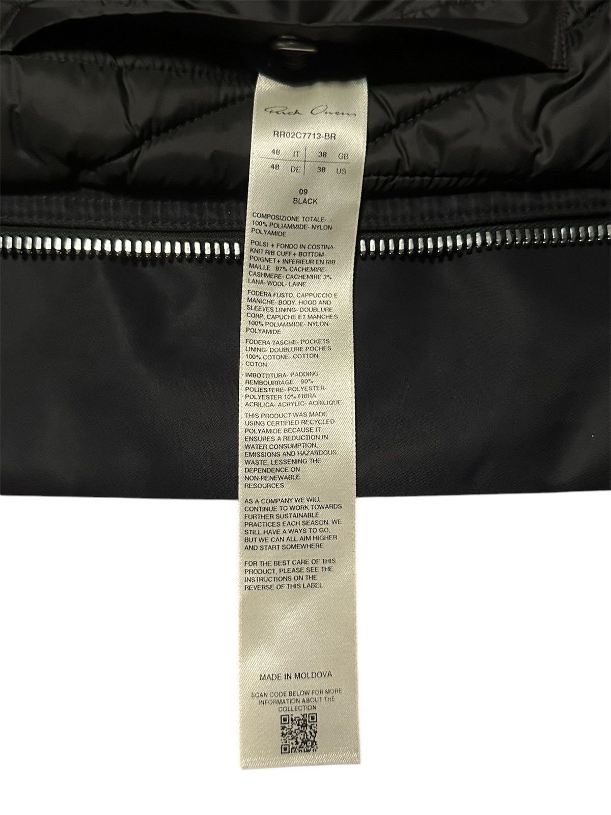 Rick Owens Rick Owens Luxor FW23 Alice cropped / padded parka Size US M / EU 48-50 / 2 - 7 Thumbnail