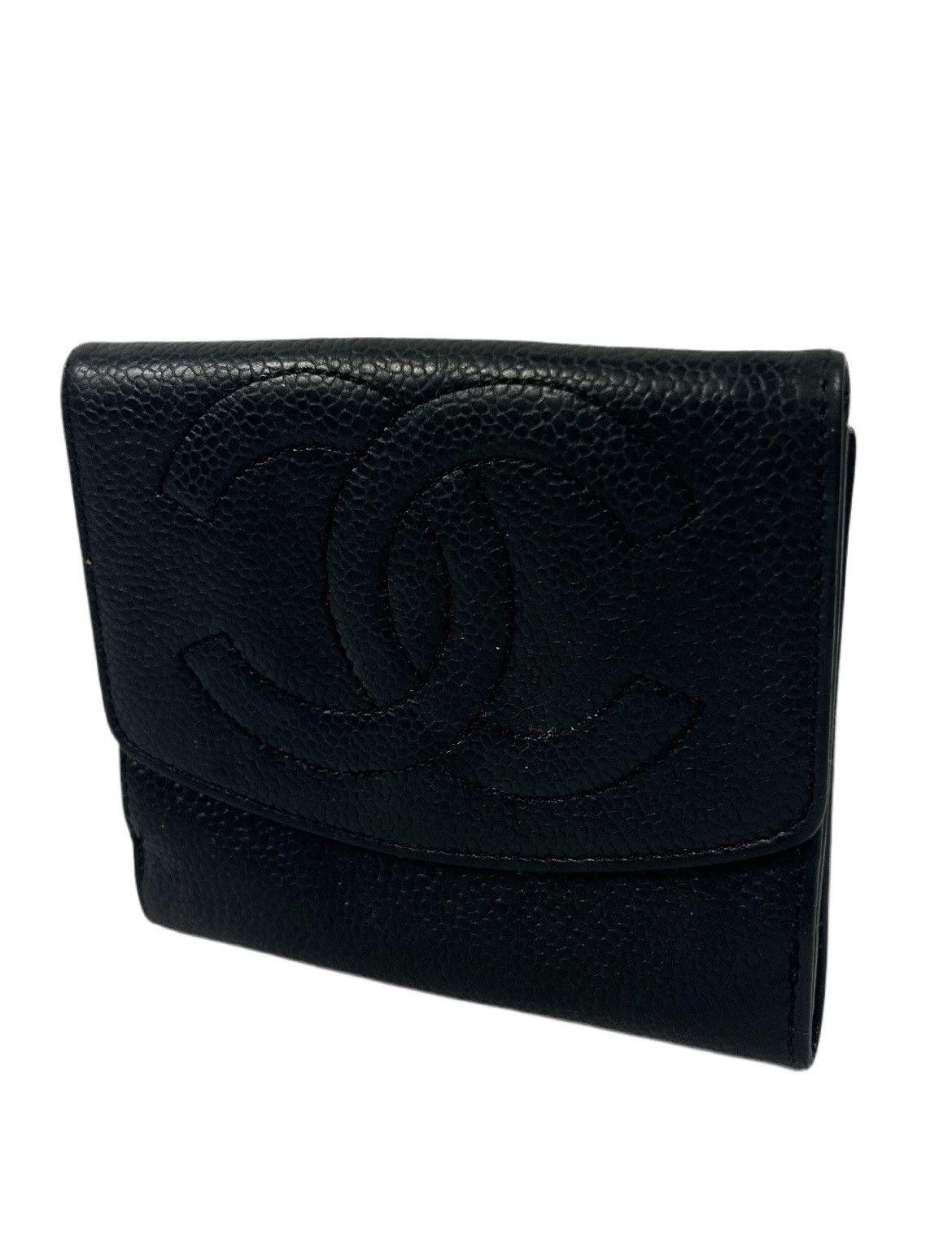 Chanel Chanel CC Caviar Bifold Wallet Size ONE SIZE - 1 Thumbnail