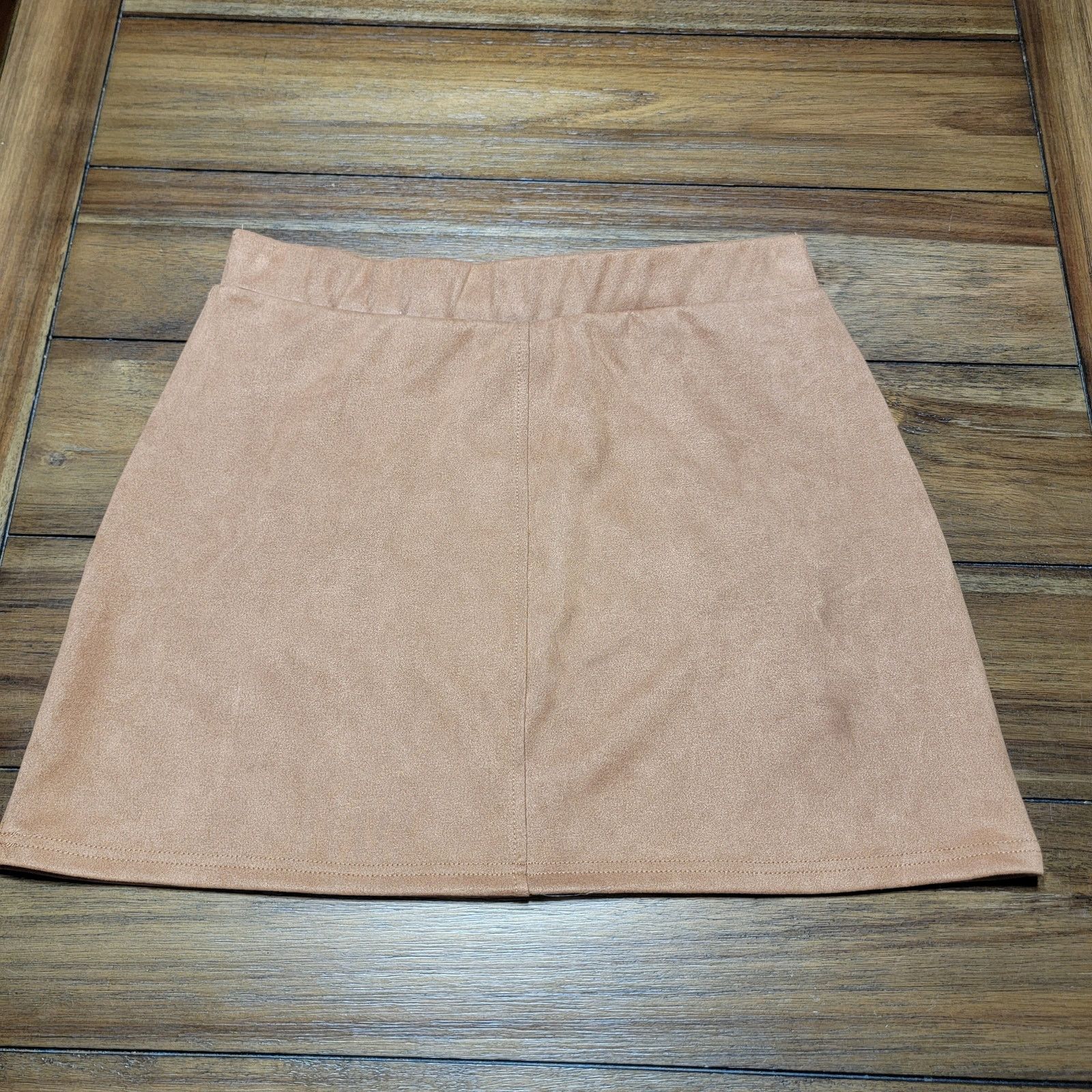 Other Blashe Faux Suede Mini Skirt w/ Black Buttons - Size Large Size 31" - 3 Thumbnail