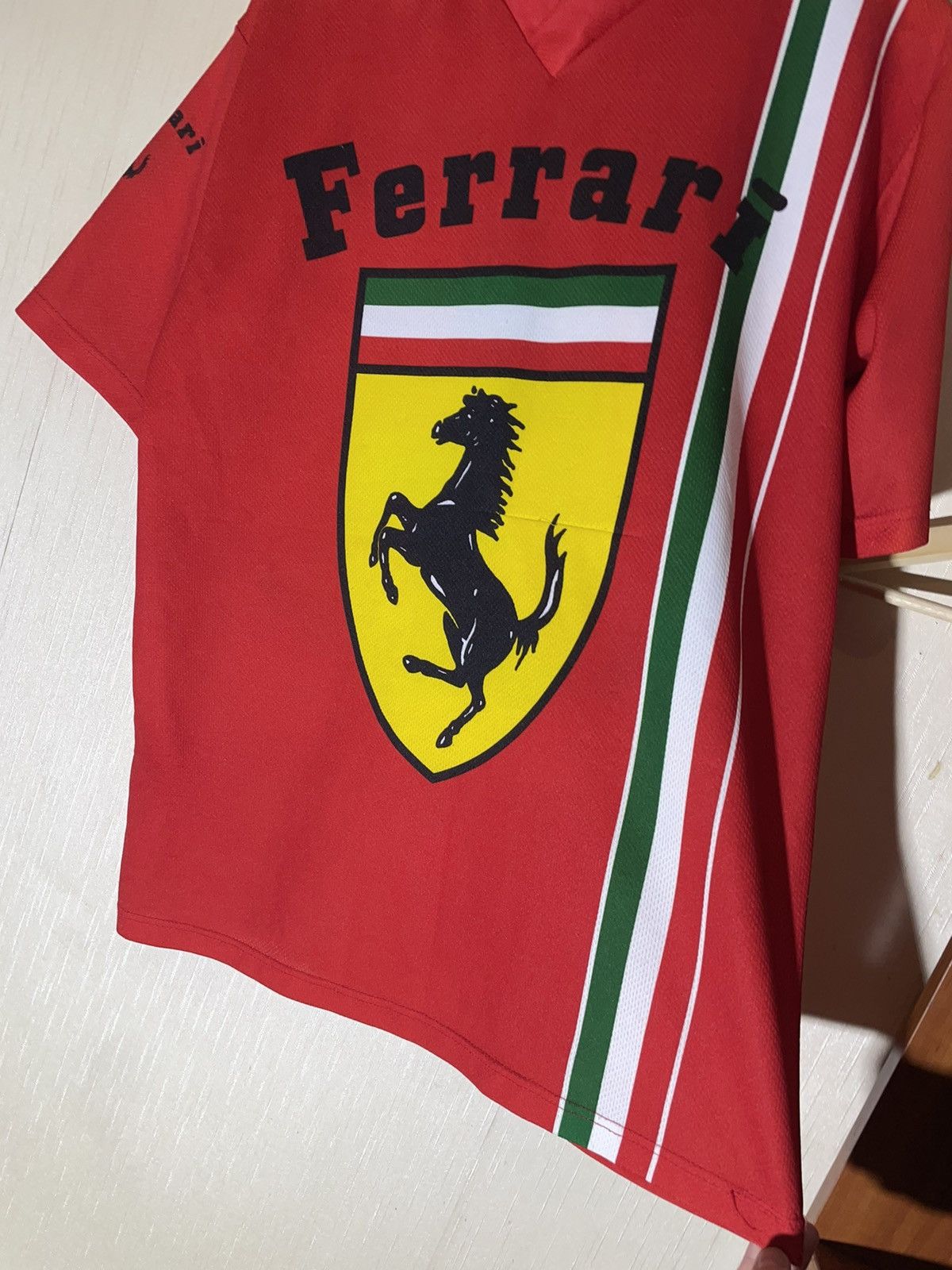 Ferrari × Vintage Ferrari racing vintage polo shirt 90s Size US XL / EU 56 / 4 - 9 Thumbnail