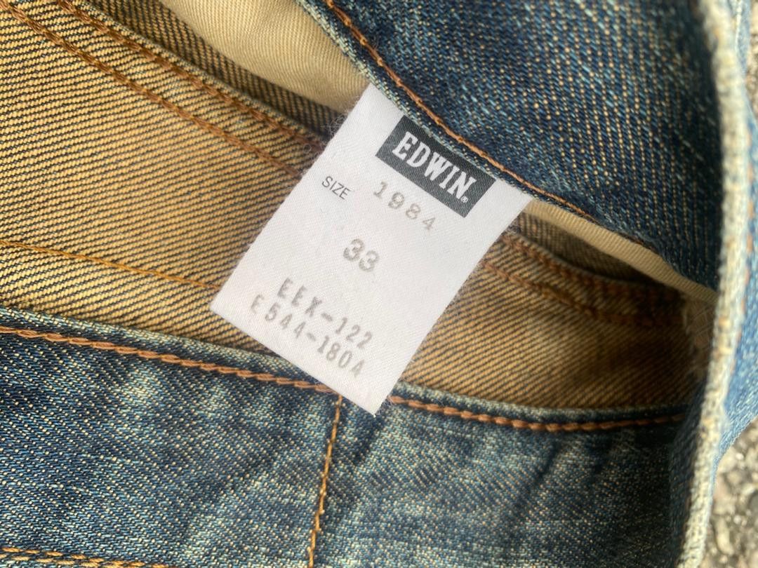 Edwin Vintage Edwin Distressed Denim Size US 32 / EU 48 - 15 Thumbnail