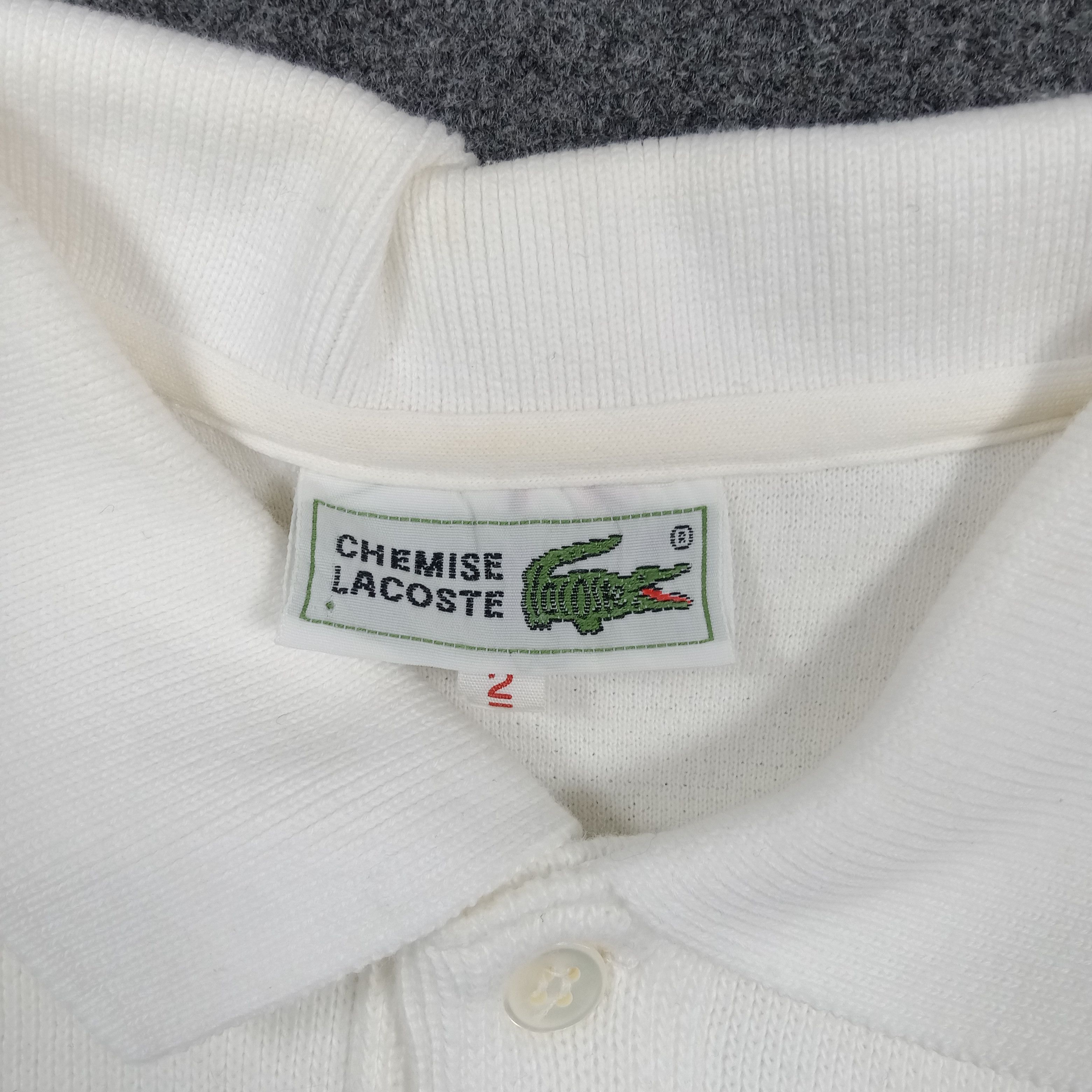Lacoste Retro Chemise Lacoste Club Patch Polo Shirt C293N22 Size S / US 4 / IT 40 - 3 Thumbnail