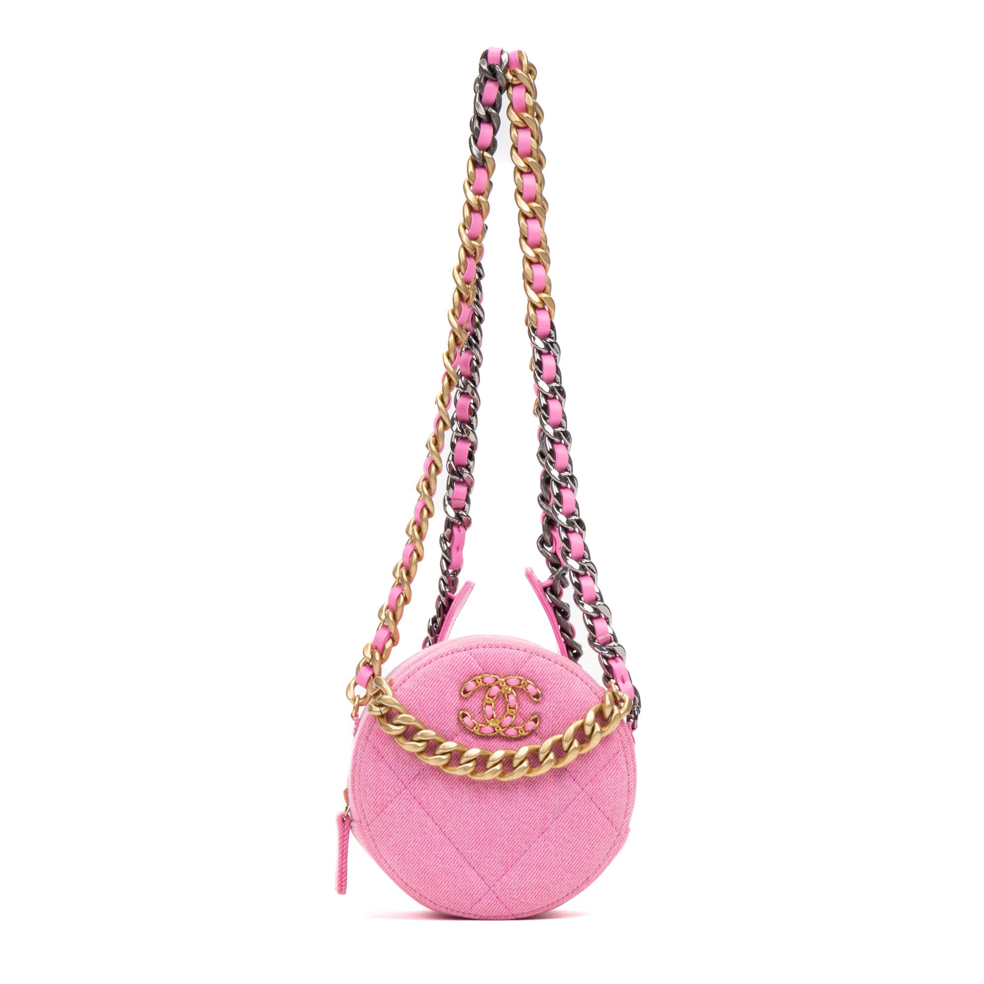 Chanel 19 Round Clutch Mini Size ONE SIZE - 1 Thumbnail