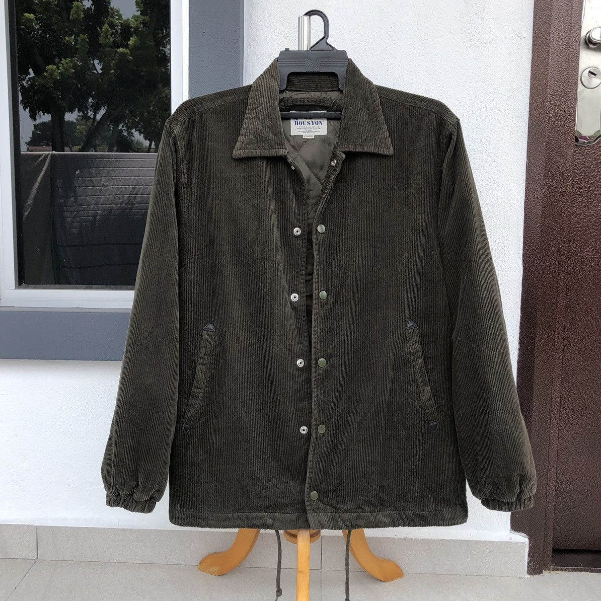 Vintage VTG Houston US Marine Corps Military Conduray Coach Jacket Size US XL / EU 56 / 4 - 3 Thumbnail