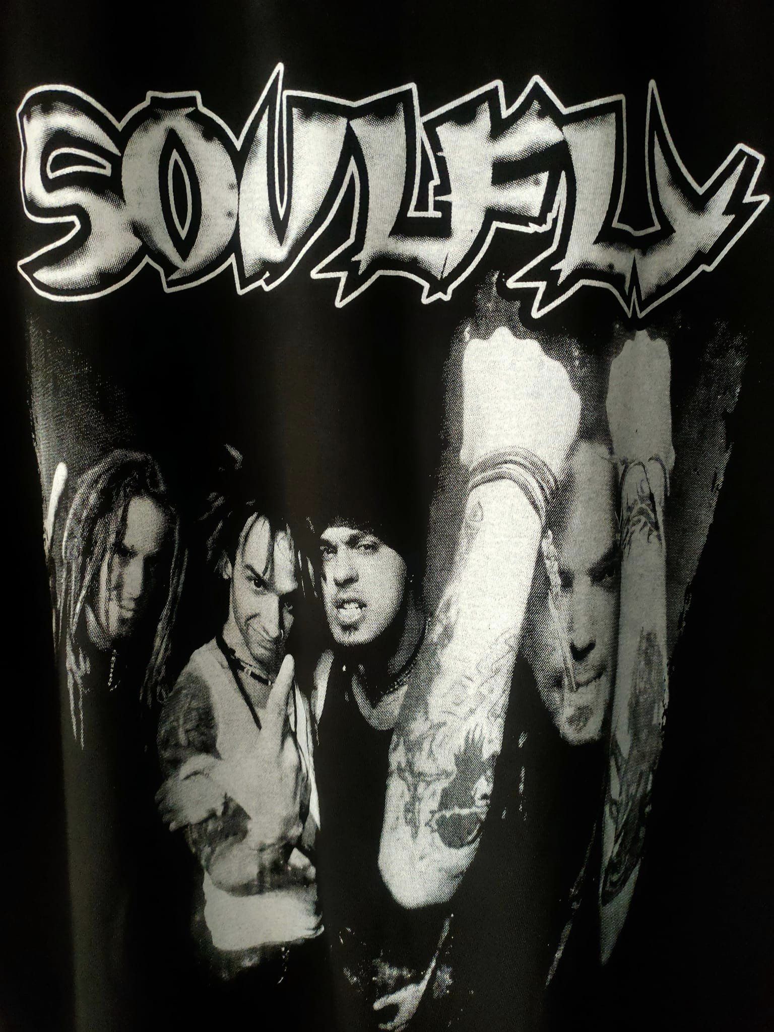 Band Tees Soulfly Blue Grape Tee Modern Size US XL / EU 56 / 4 - 4 Thumbnail