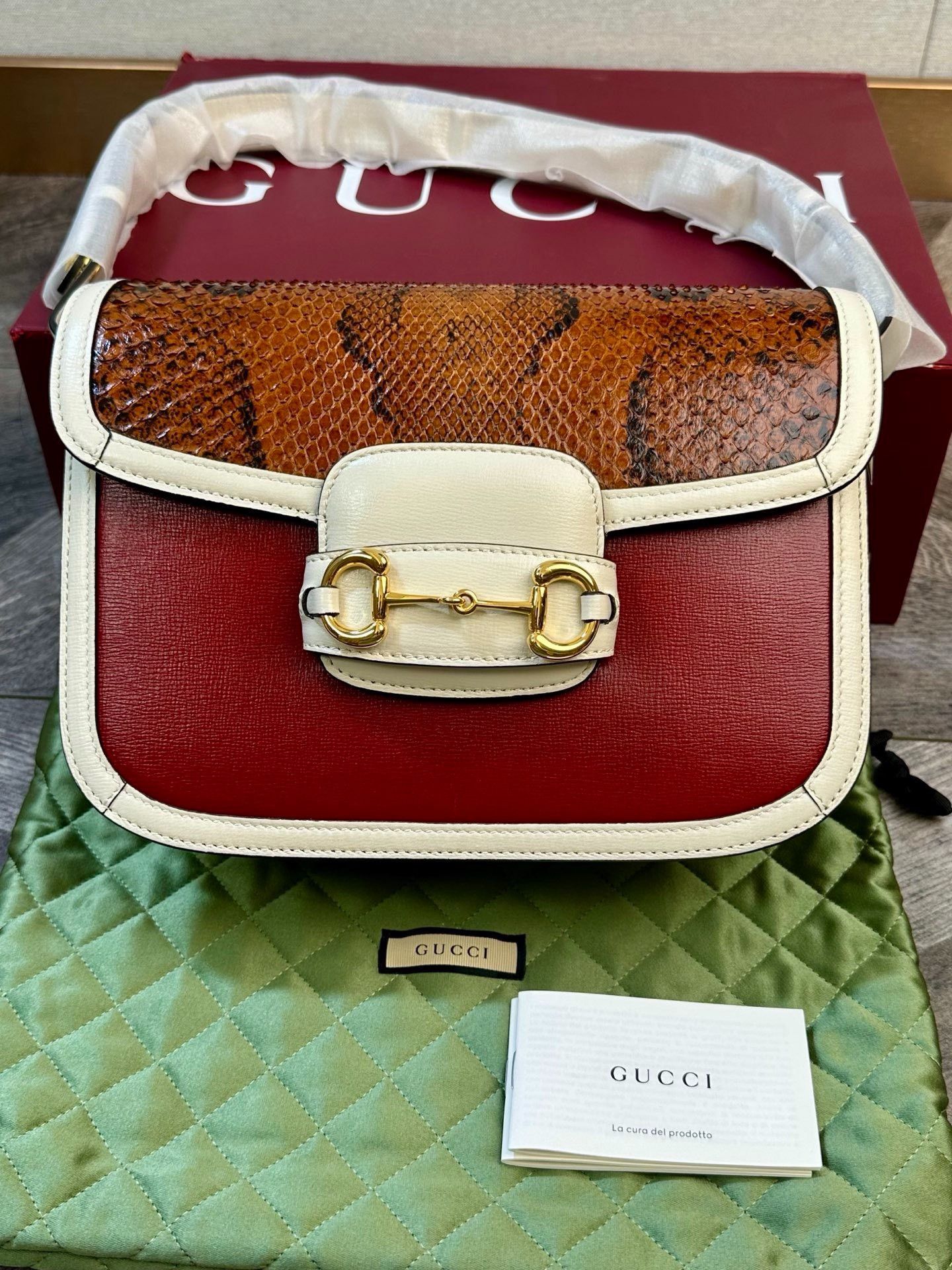 Gucci Gucci Limited 1955 Rare Leather Saddle Bag Size ONE SIZE - 1 Thumbnail