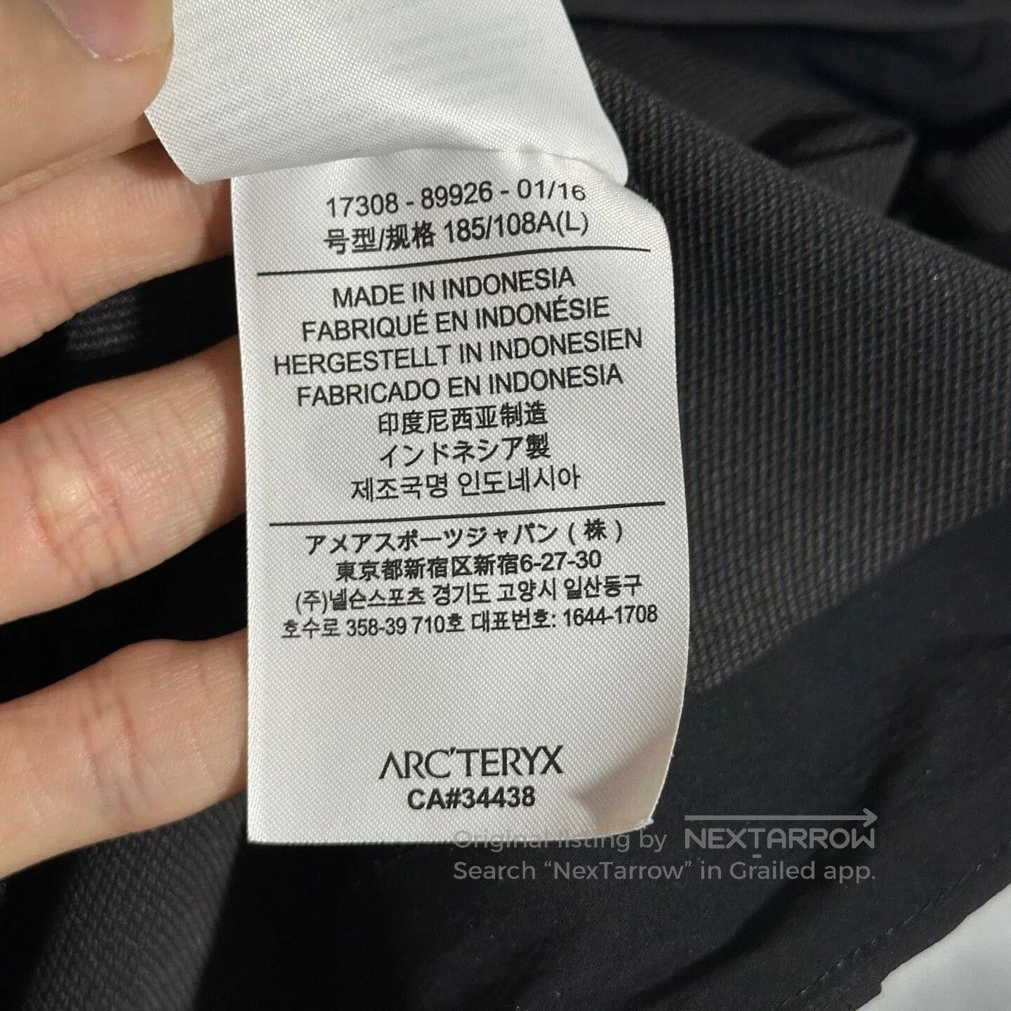 Arc'teryx arcteryx gamma lt jacket black size large. Size US L / EU 52-54 / 3 - 8 Thumbnail