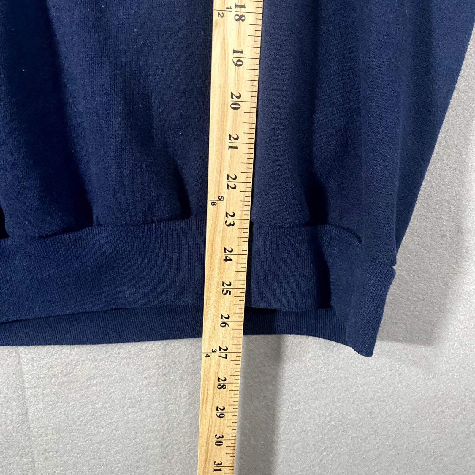 Jerzees Vtg Happy Camper Pullover Sweatshirt Blue USA Made Size XL Size US XL / EU 56 / 4 - 6 Thumbnail