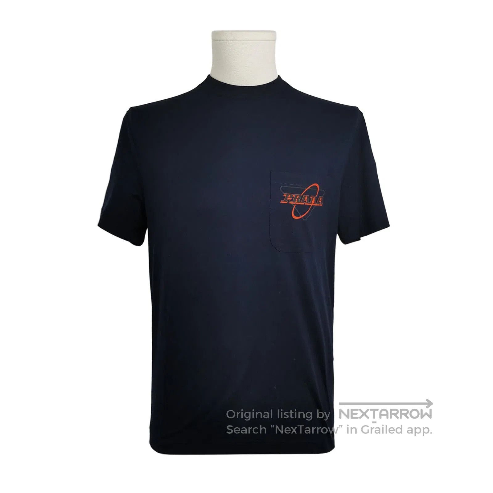 Prada Prada Cotton Logo Crew Neck T. Size S / US 4 / IT 40 - 1 Thumbnail