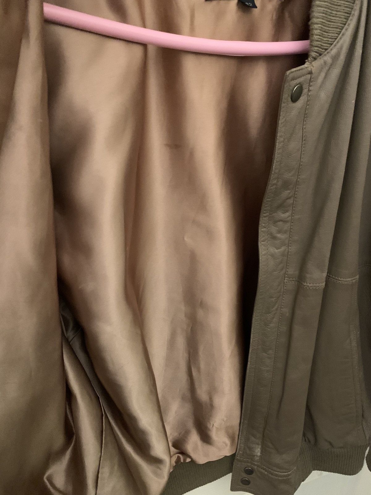 Vintage Toffee vintage Italian leather bomber Size US M / EU 48-50 / 2 - 6 Thumbnail