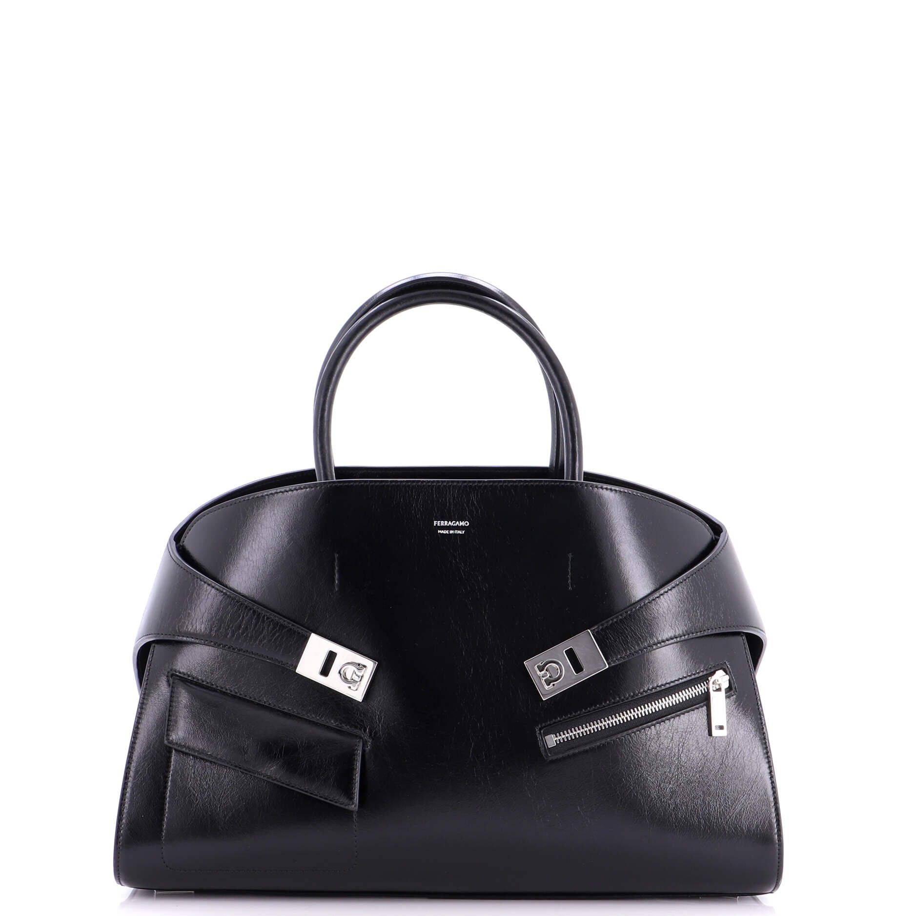 Salvatore Ferragamo Hug Top Handle Bag Size ONE SIZE - 1 Thumbnail