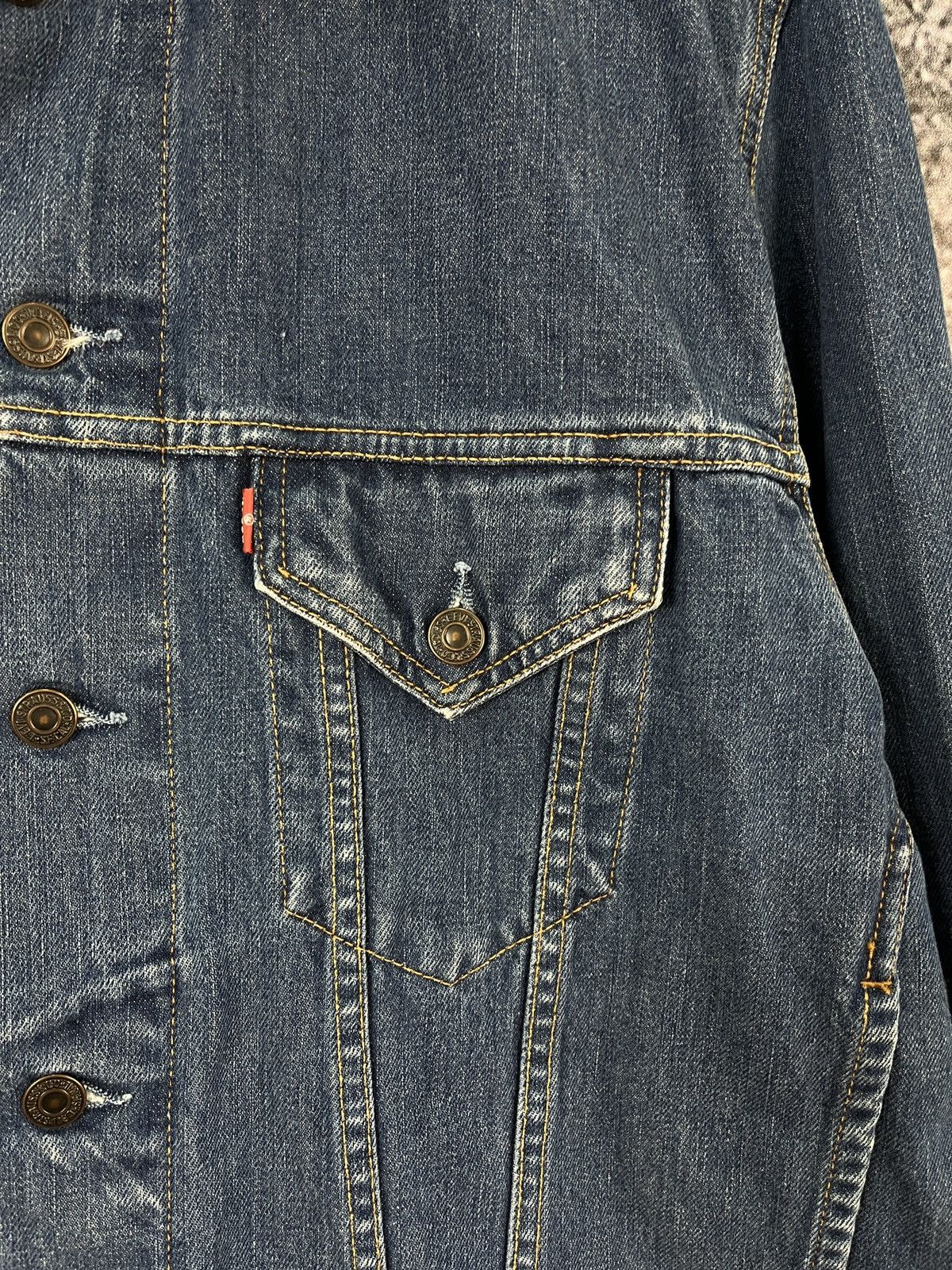 Levi's Men’s Vintage 90s Levi's Denim Jacket Trucker Y2K Size XL Size US XL / EU 56 / 4 - 6 Thumbnail