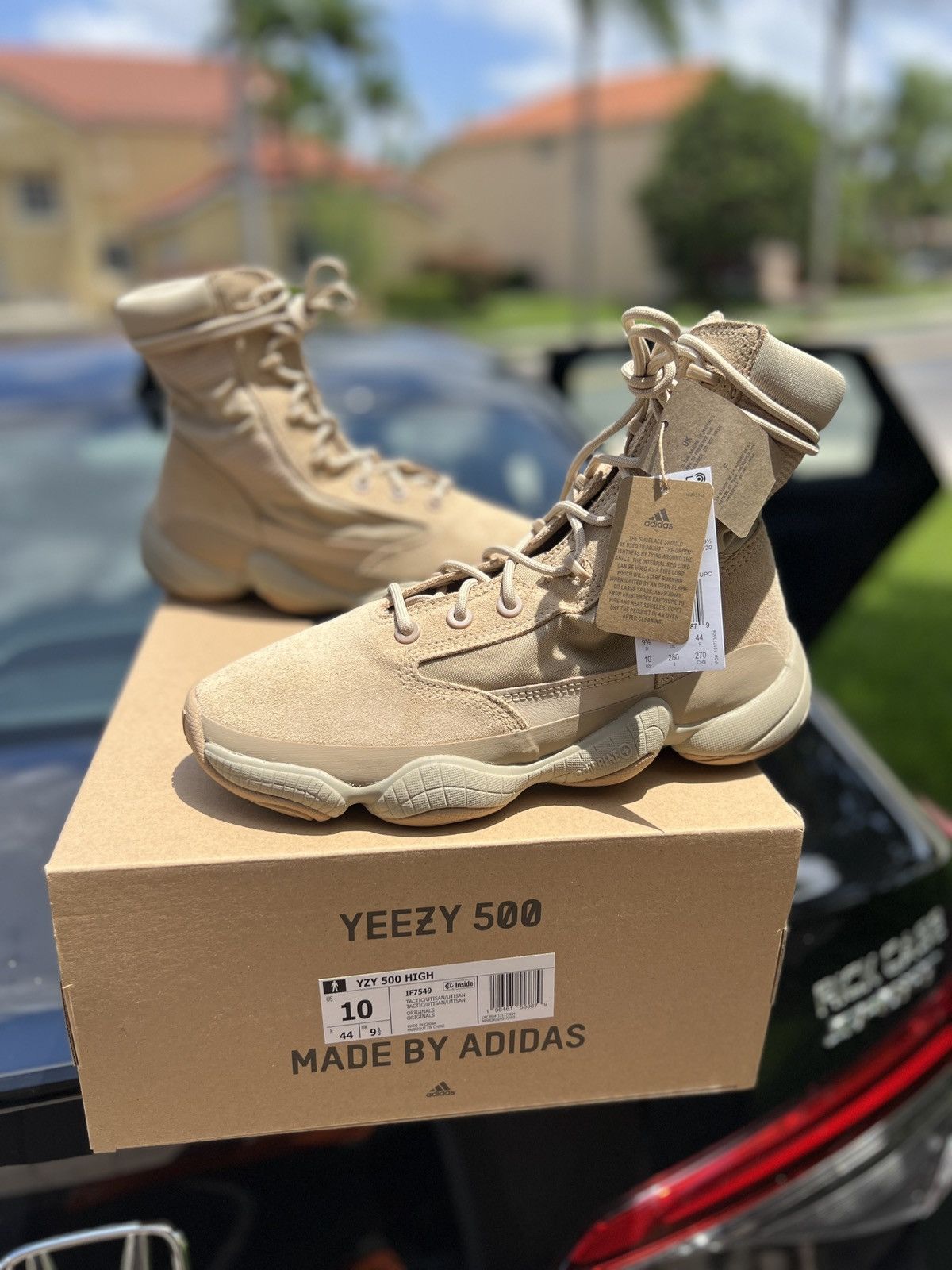 Adidas Yeezy Tactical Boot Sand Size 10 - Brand New | Grailed