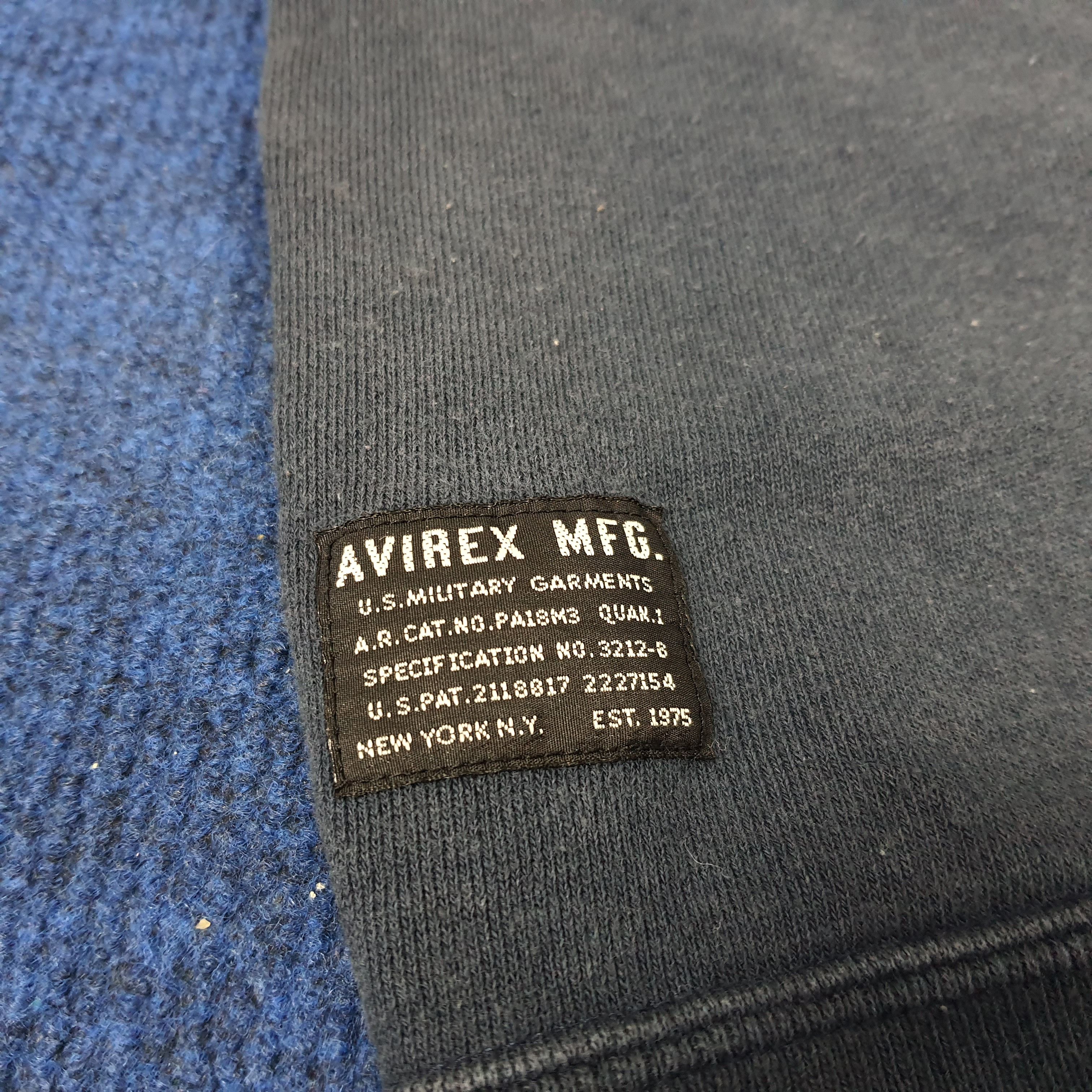 Avirex × Vintage Vintage Avirex NYC New York City Sweatshirts Size US L / EU 52-54 / 3 - 7 Thumbnail