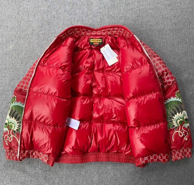 Gucci GucciCooperative limited down embroidered full Logo leather Size US S / EU 44-46 / 1 - 3 Thumbnail