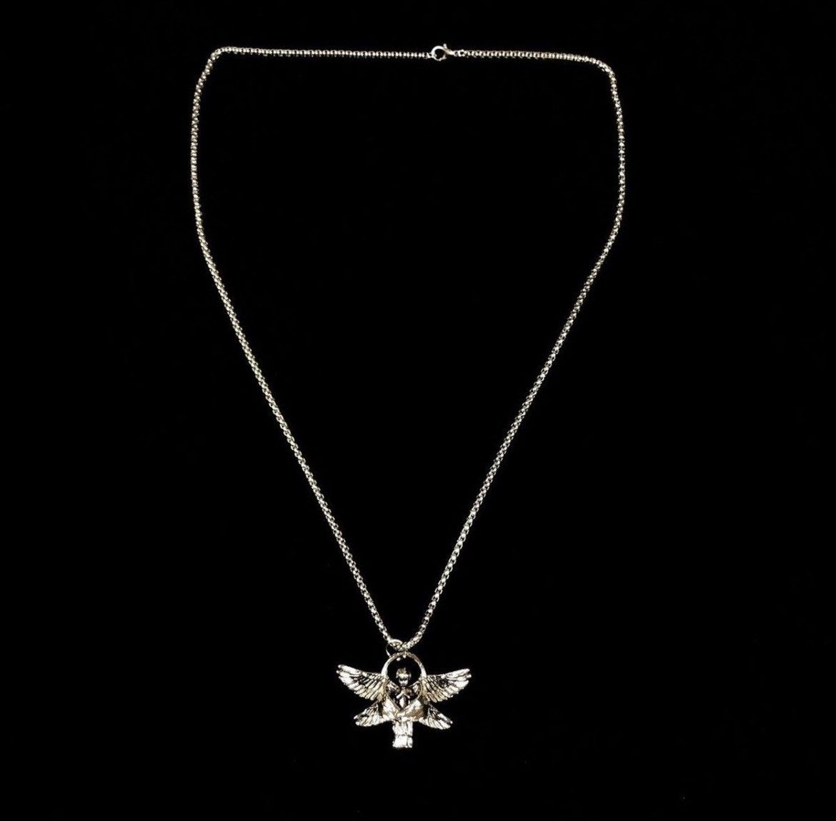 Jewelry Angel Necklace Punk Chain Size ONE SIZE - 4 Thumbnail