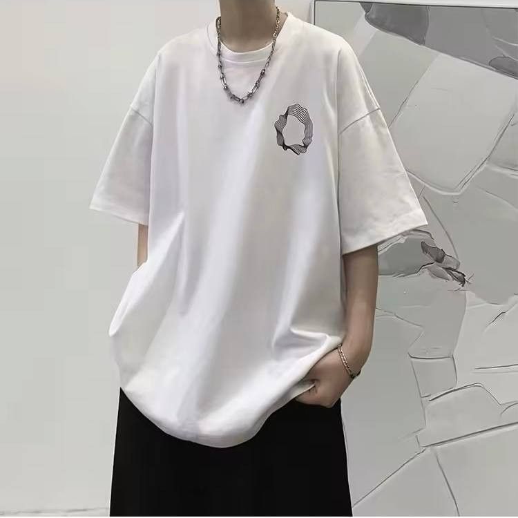 Japanese Brand × Vintage cotton t-shirt with a radial print Size US L / EU 52-54 / 3 - 2 Thumbnail
