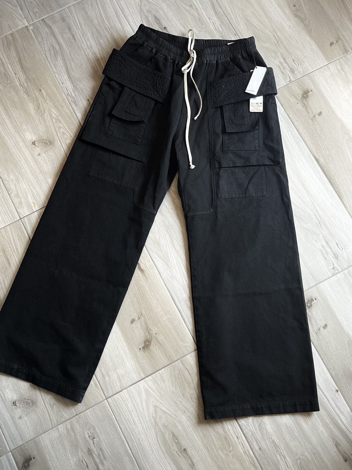 Rick Owens Drkshdw rick owens creatch cargo wide Size US 38 / EU 54 - 1 Thumbnail