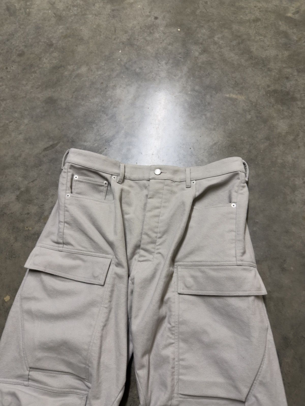 Rick Owens Rick Owens FW25 ‘Concordians’ Double Cargo Geth Jeans Size US 34 / EU 50 - 2 Thumbnail