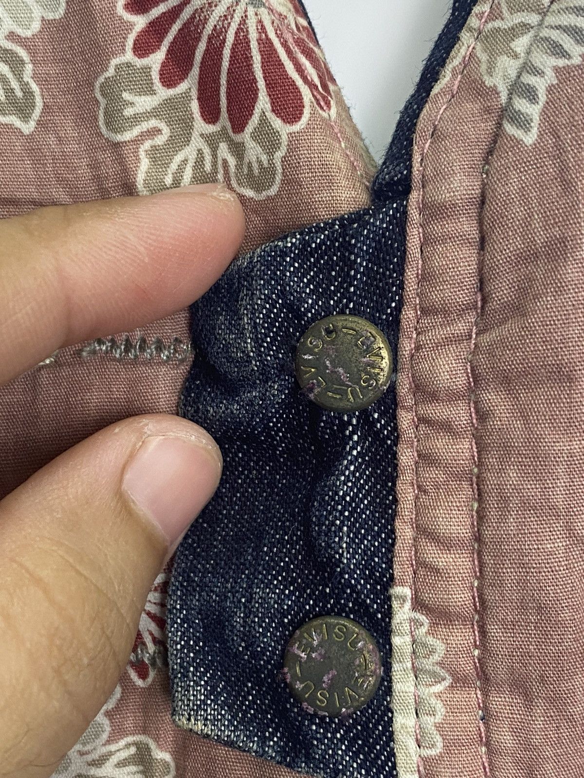Evisu × Vintage Vintage Evisu Denim Vest Size US M / EU 48-50 / 2 - 15 Thumbnail