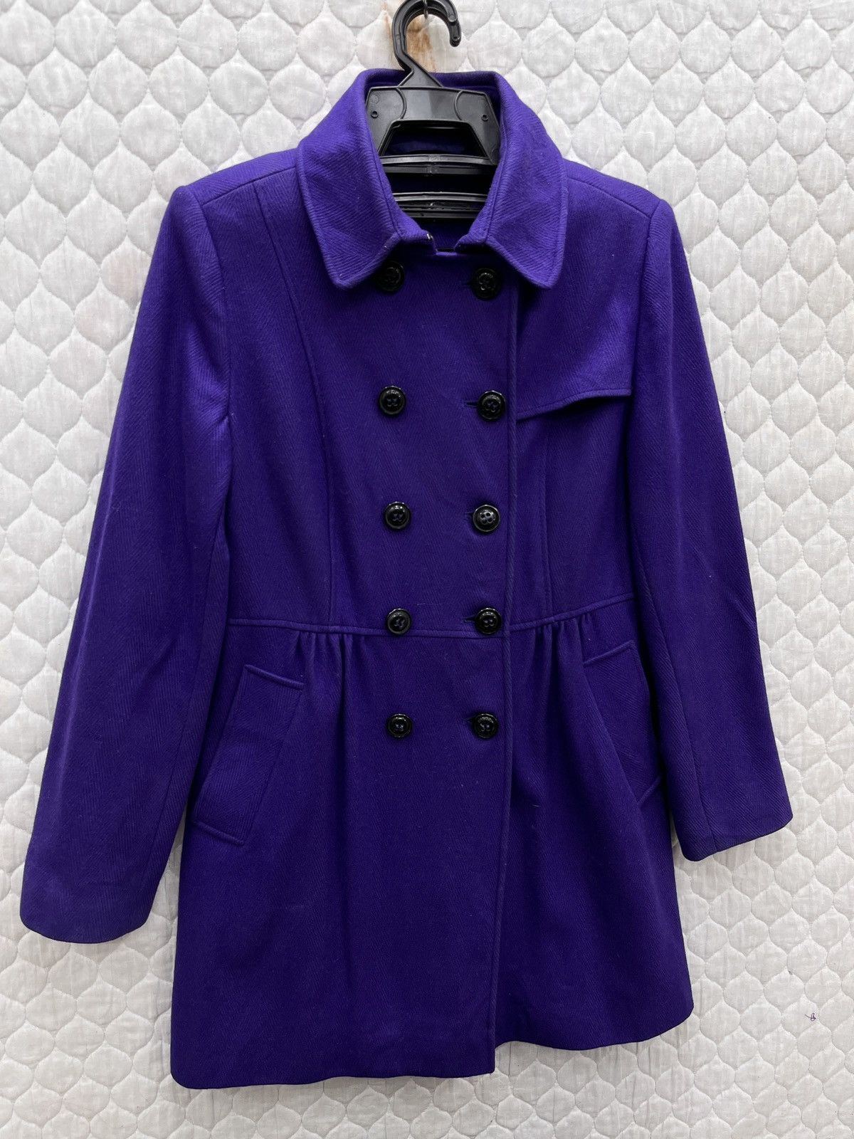 DKNY 🔥🔥🔥STEALS DKNY PURPLE COAT Size M / US 6-8 / IT 42-44 - 3 Thumbnail