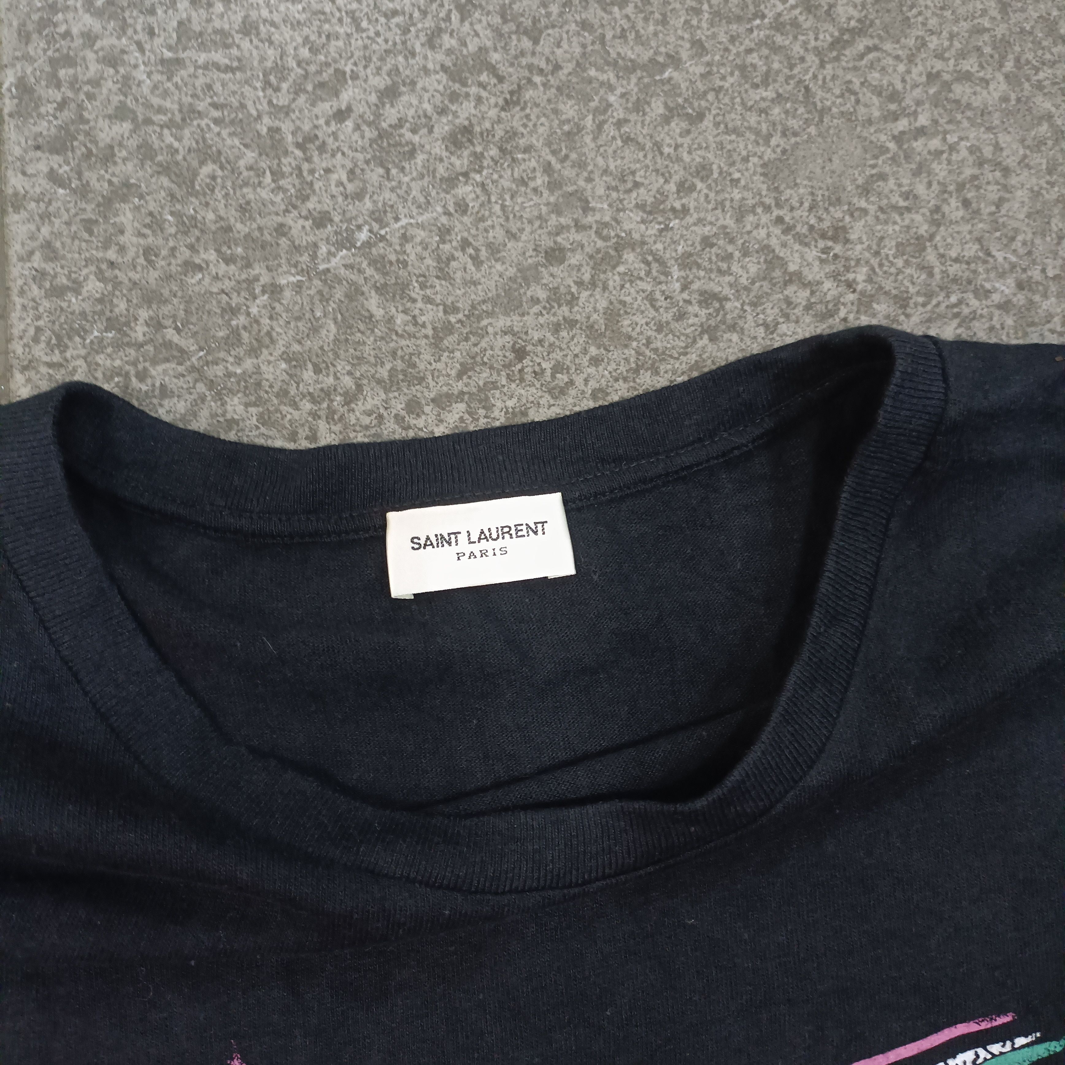 Saint Laurent Paris Saint Laurent SS19 Star T-shirt Size US XS / EU 42 / 0 - 6 Thumbnail