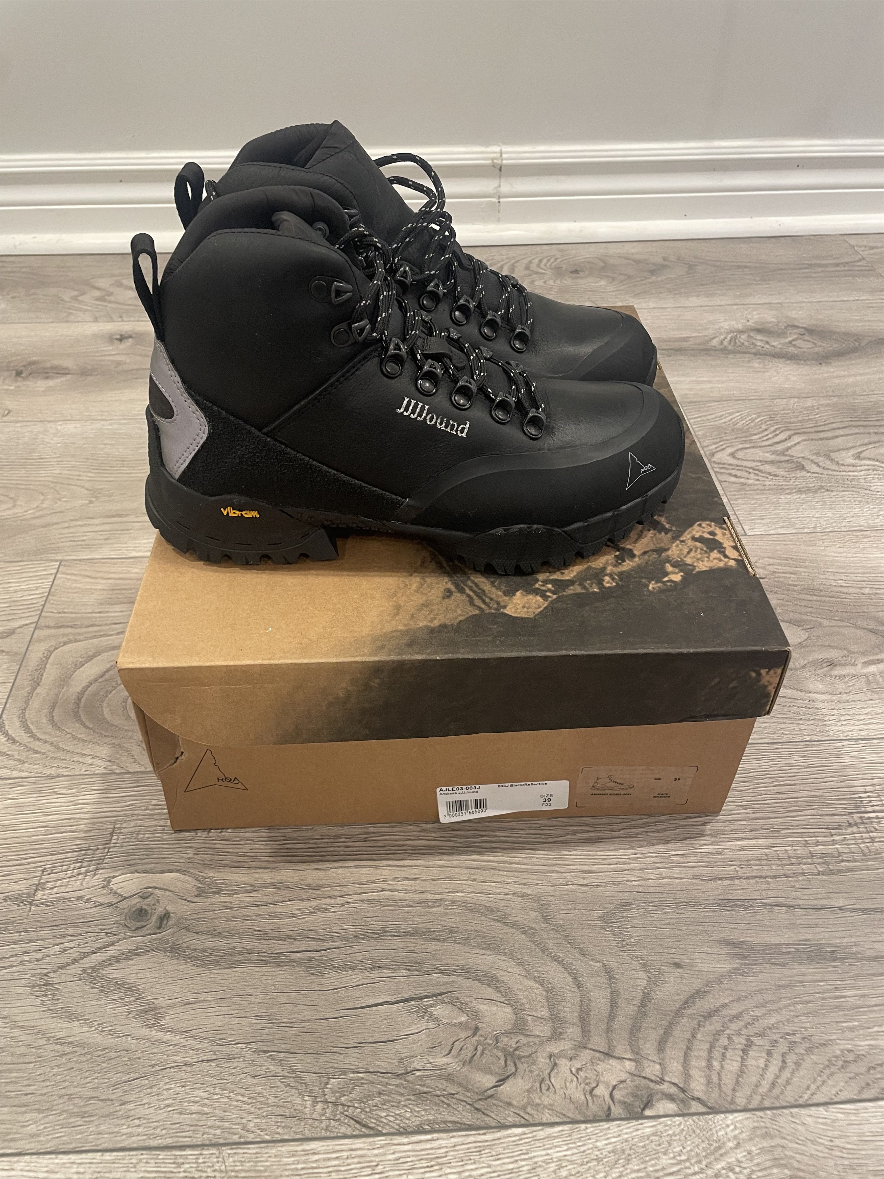 JJJJound × ROA Roa Andreas x JJJJound black outdoor terrain boot Size US 6 / EU 39 - 8 Thumbnail