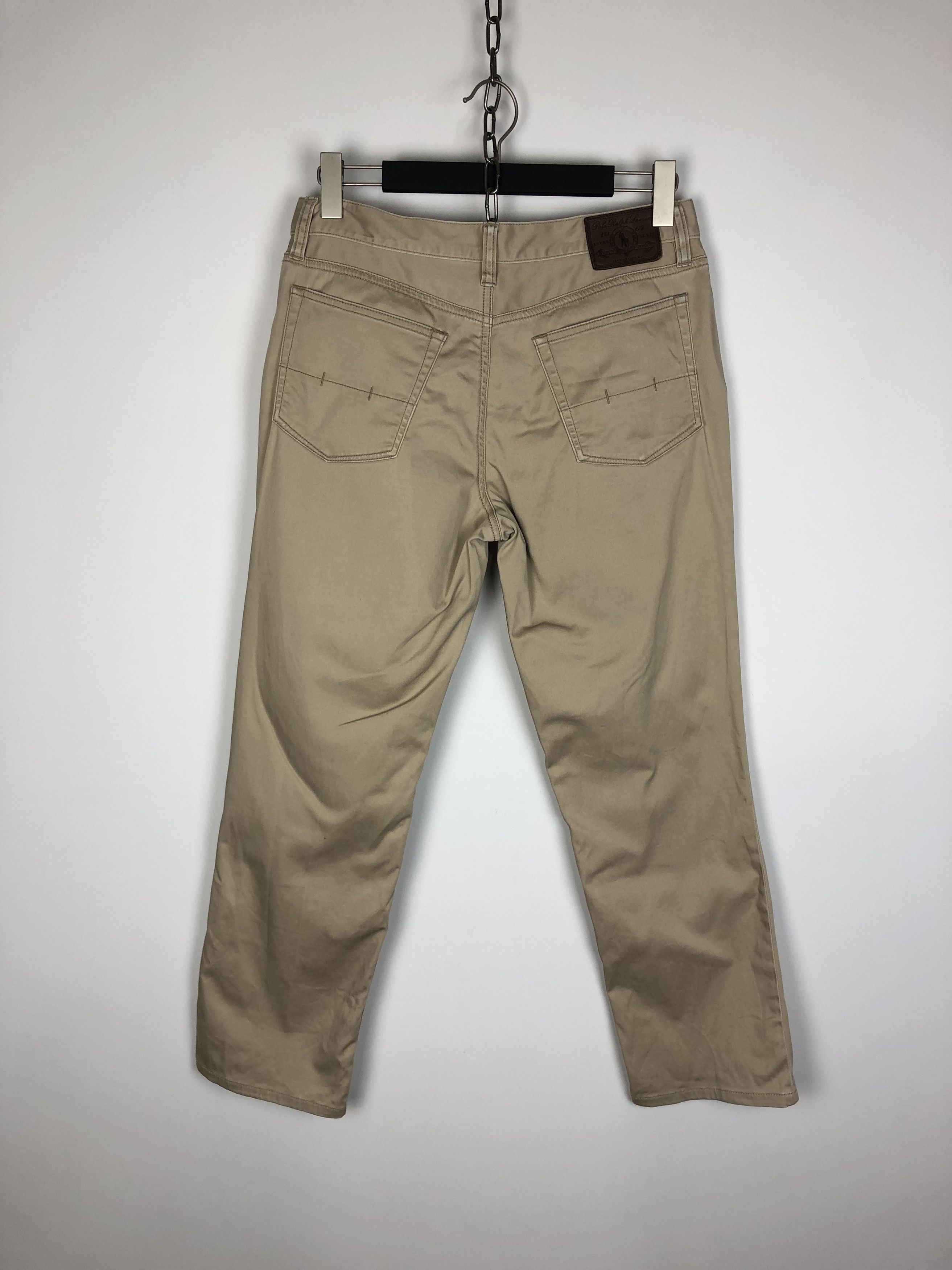 Polo Ralph Lauren Polo Ralph Lauren Chino Pants Stretch Straight Fit 31x32 Size US 31 - 7 Thumbnail