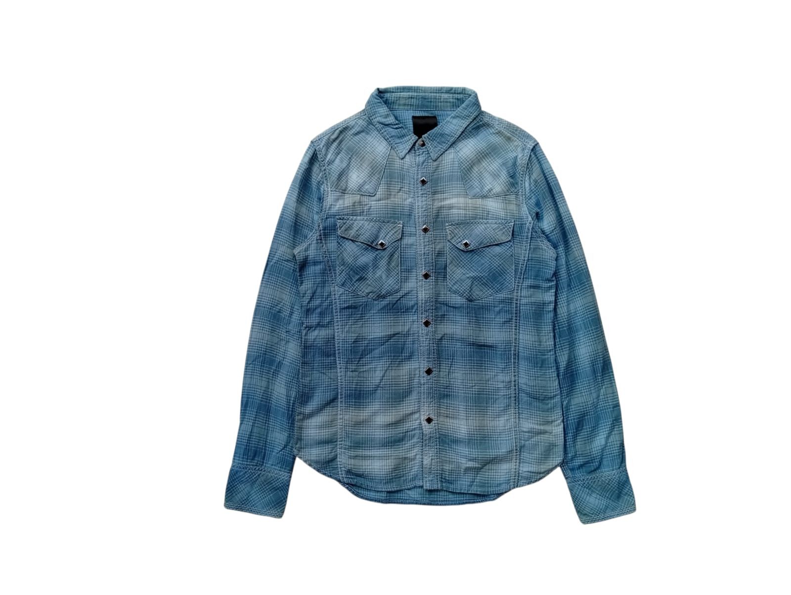 Japanese Brand MIDAS western plaid flanel shirt Size US S / EU 44-46 / 1 - 1 Thumbnail