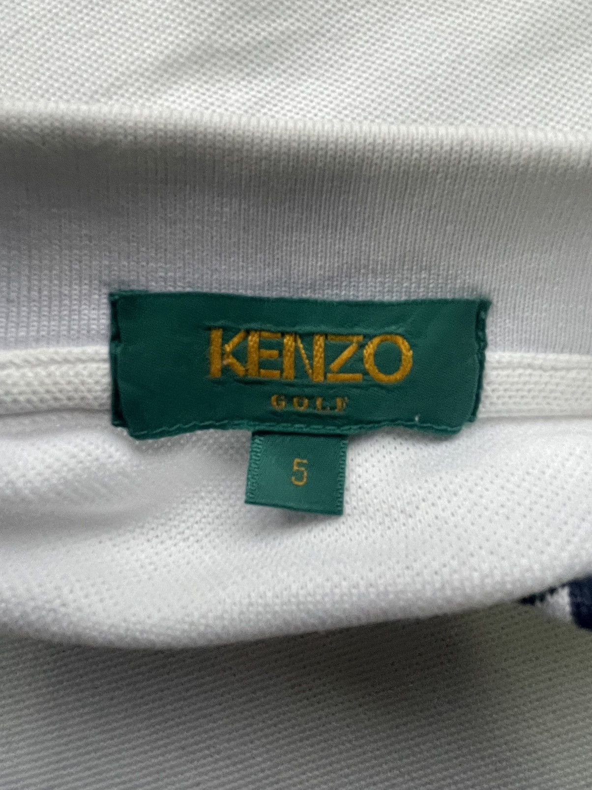 Kenzo Vintage Kenzo Golf Polo Long Sleave Size US XL / EU 56 / 4 - 6 Thumbnail