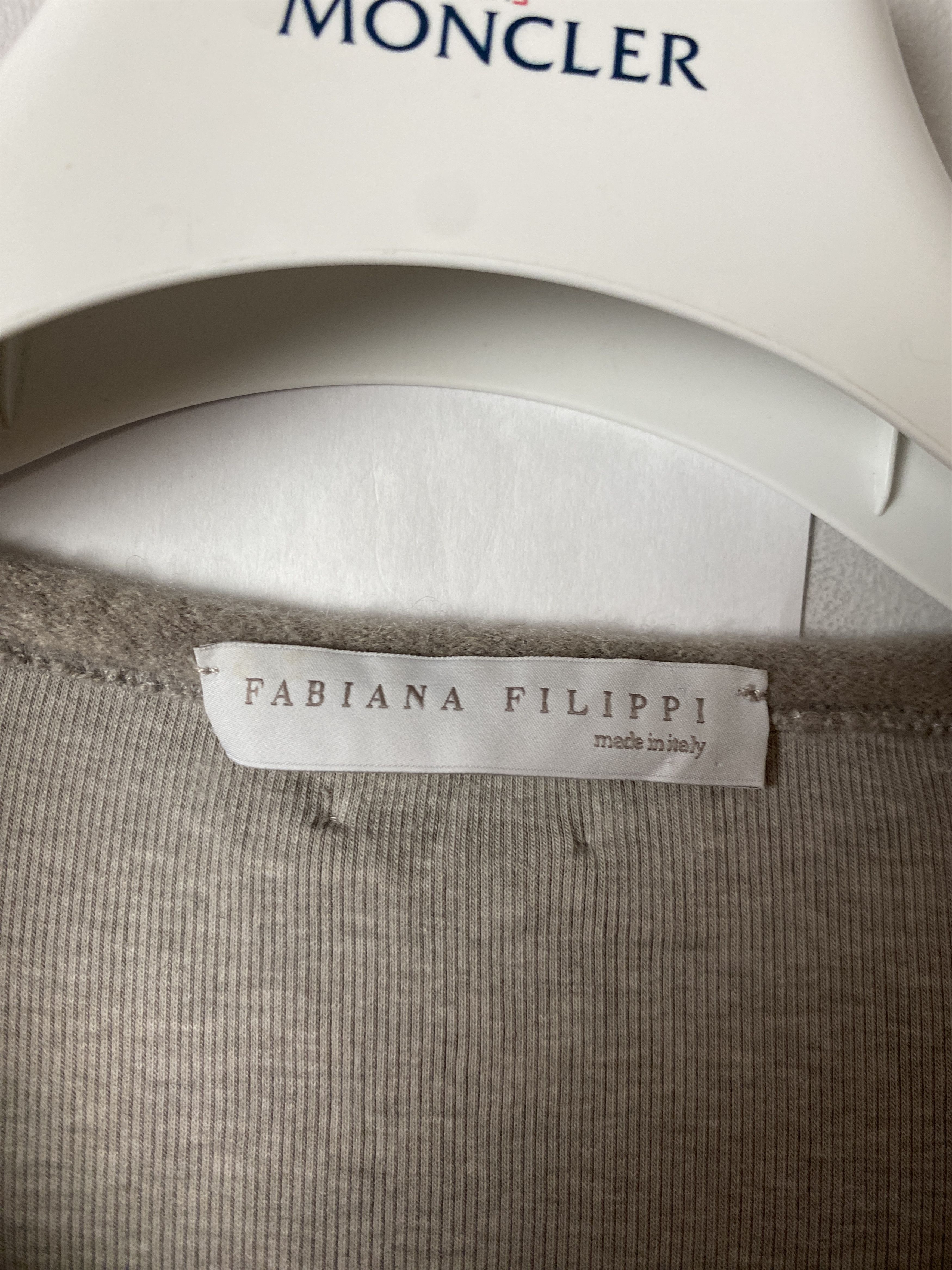 Fabiana Filippi Fabiana Filippi long sleeve t-shirt tee cotton Size L / US 10 / IT 46 - 3 Thumbnail
