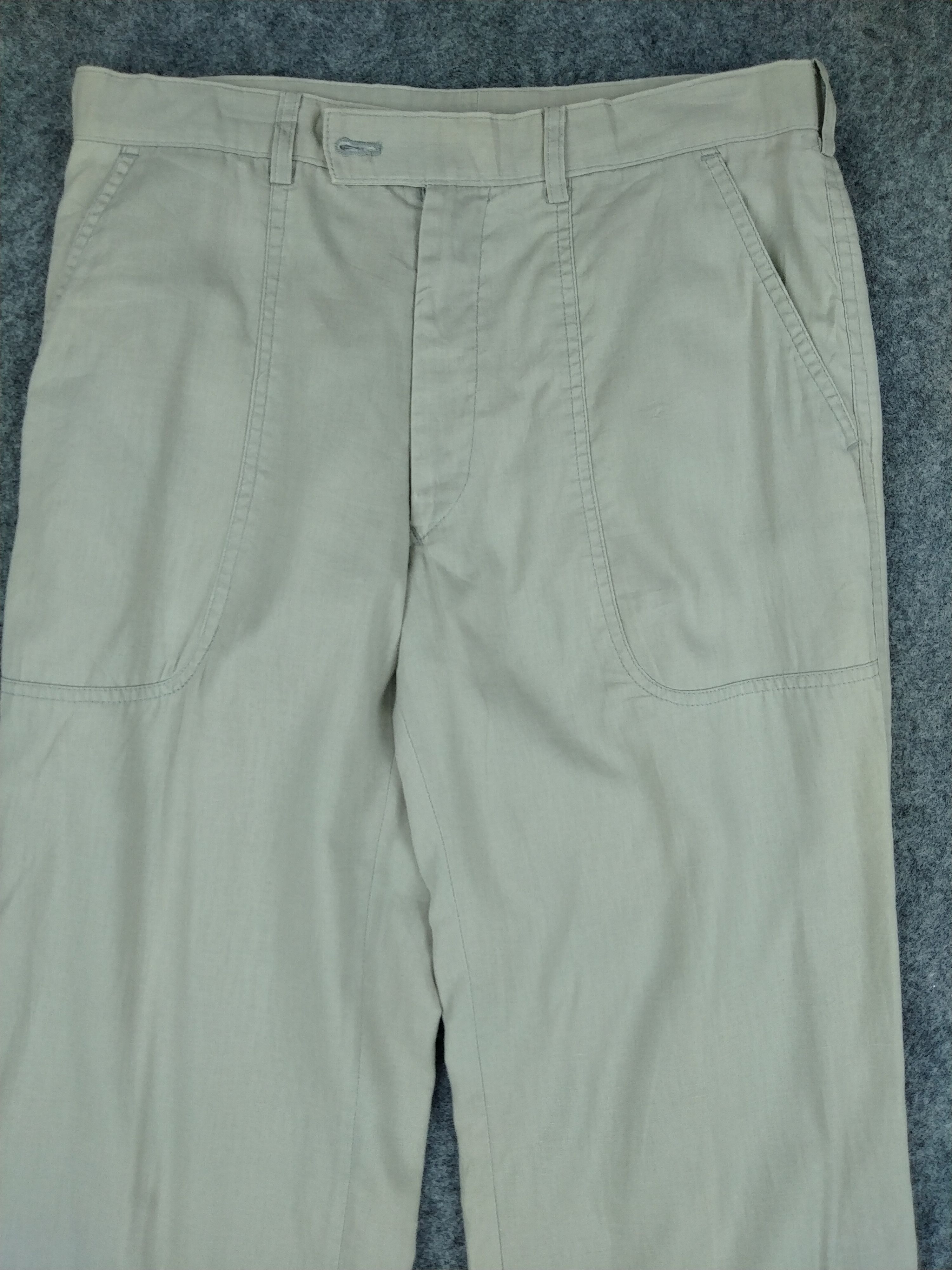 Vintage Pierre Balmain Cotton Pants 29x30 CP163 Size US 30 / EU 46 - 3 Thumbnail