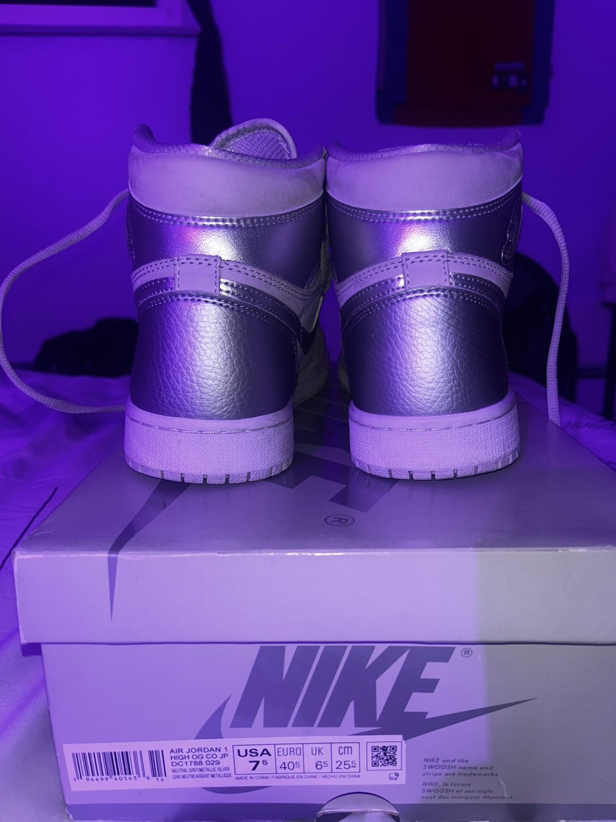 Jordan Brand × Nike Nike Jordan 1 CO.JP 2020 size 7.5 Size US 7.5 / EU 40-41 - 9 Thumbnail