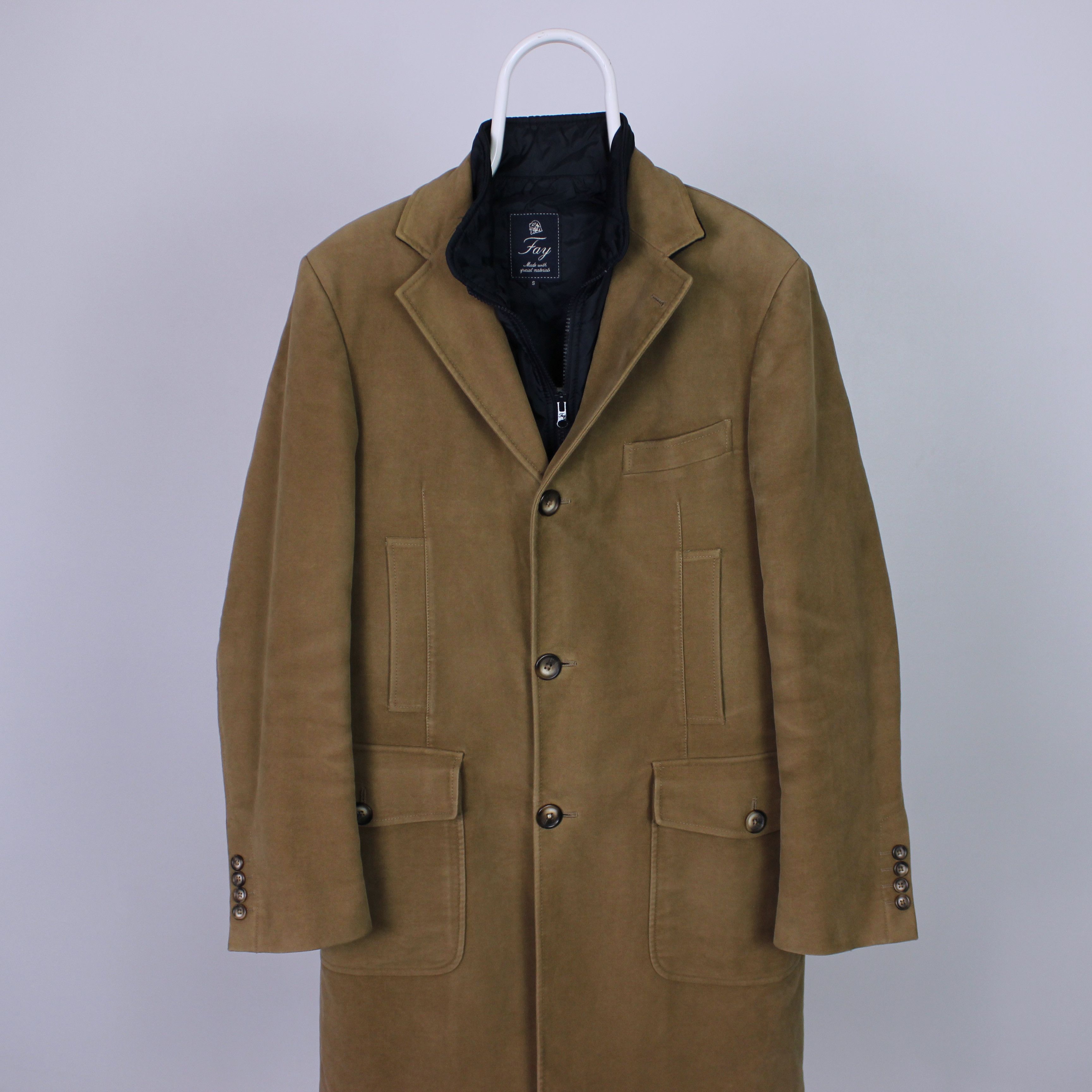 Fay Fay heavy coats 2v1 gilet + coats jacket S M Size US M / EU 48-50 / 2 - 4 Thumbnail
