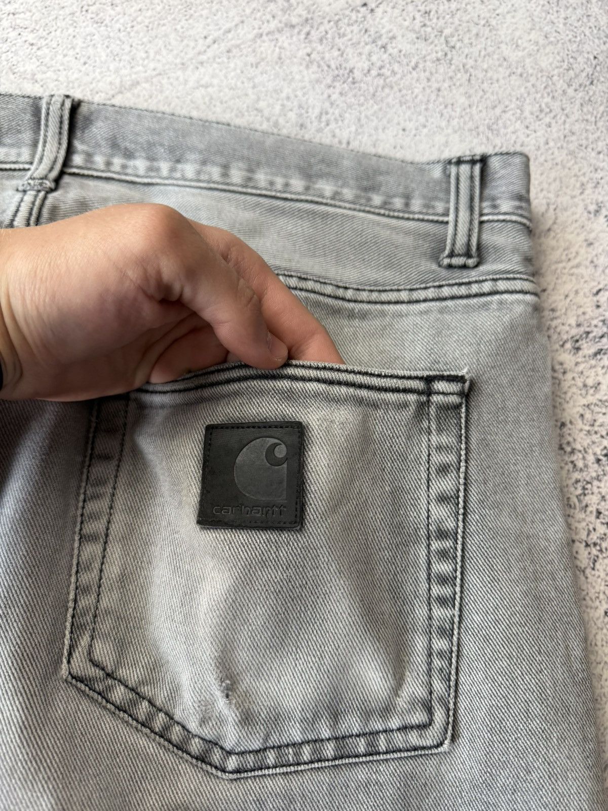 Carhartt Vintage Carhartt Wip Distressed Jeans Y2K Size US 34 / EU 50 - 5 Thumbnail