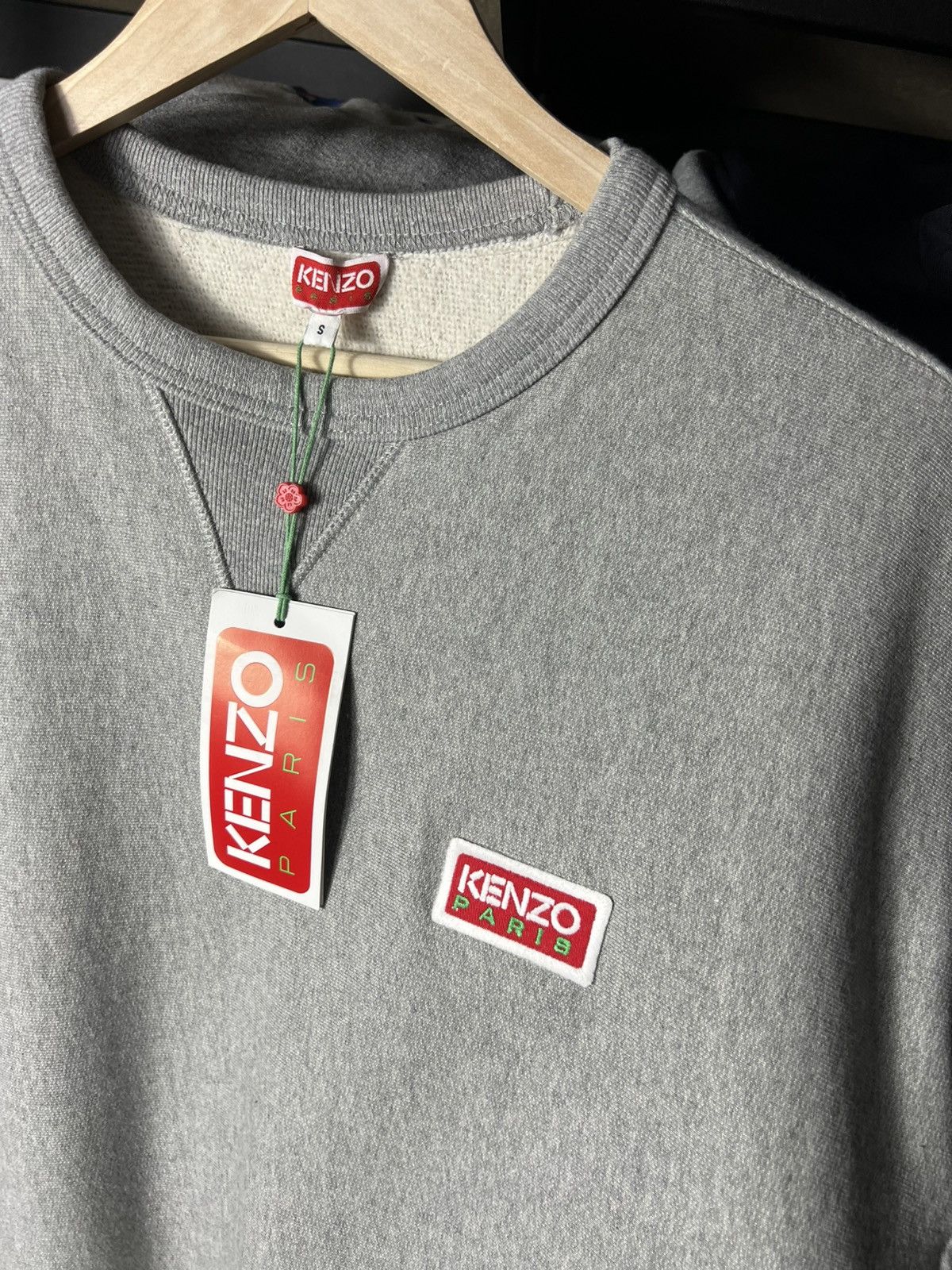Kenzo 🔥 Kenzo Paris Oversized Sweatshirt — Grey Size S Size US S / EU 44-46 / 1 - 11 Thumbnail