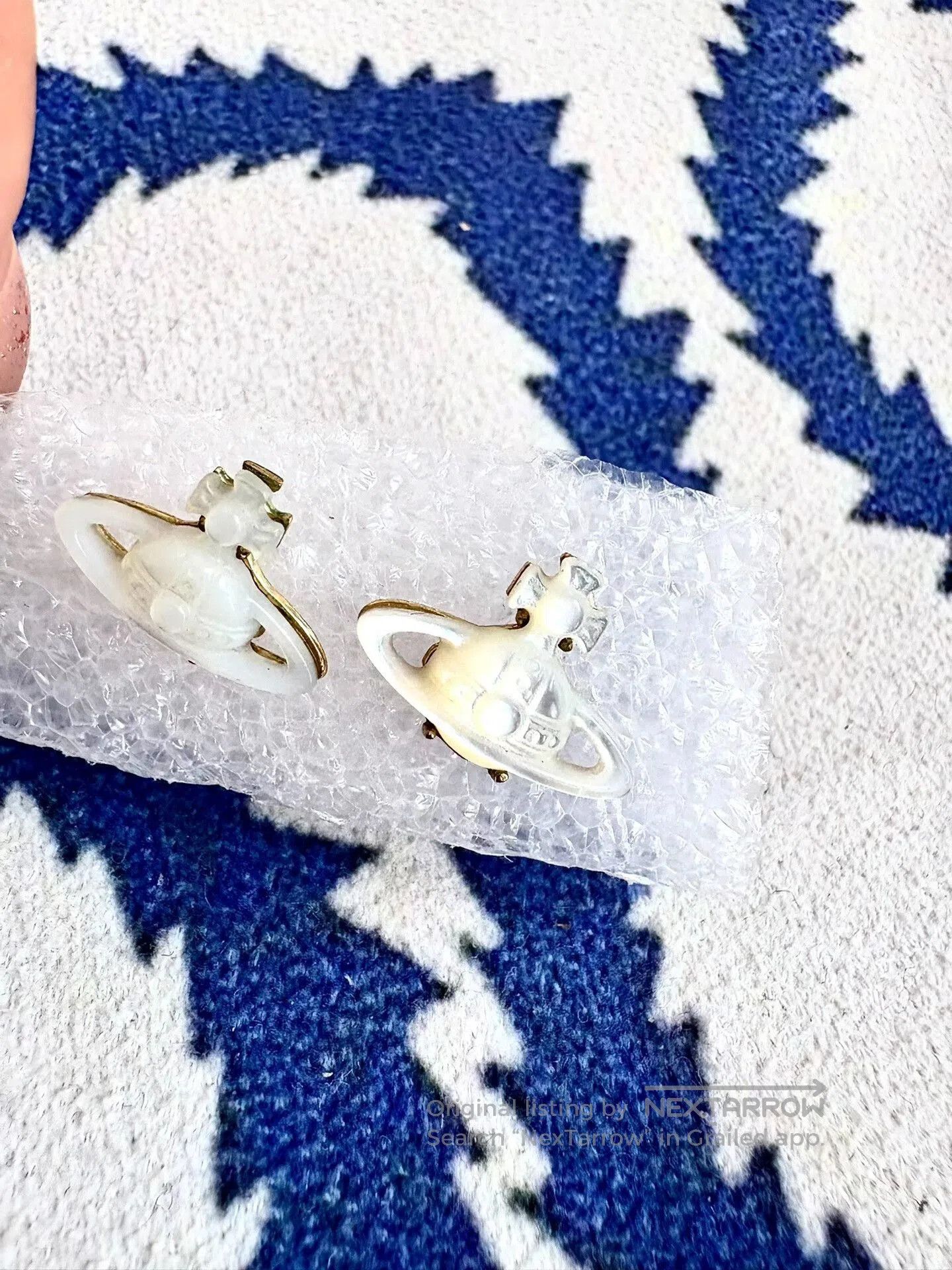 Vivienne Westwood Vivienne Westwood Vintage Saturn Earrings. Size ONE SIZE - 2 Thumbnail